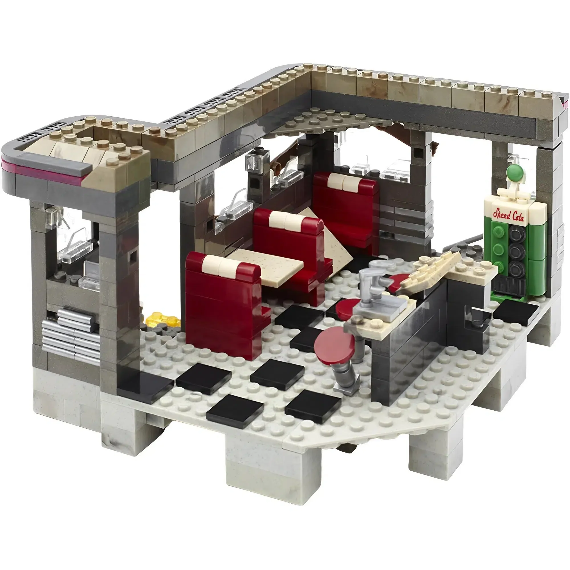 Mega Bloks [Call of Duty] - Zombies Tranzit Diner Building Set (CNG84) - Image 5