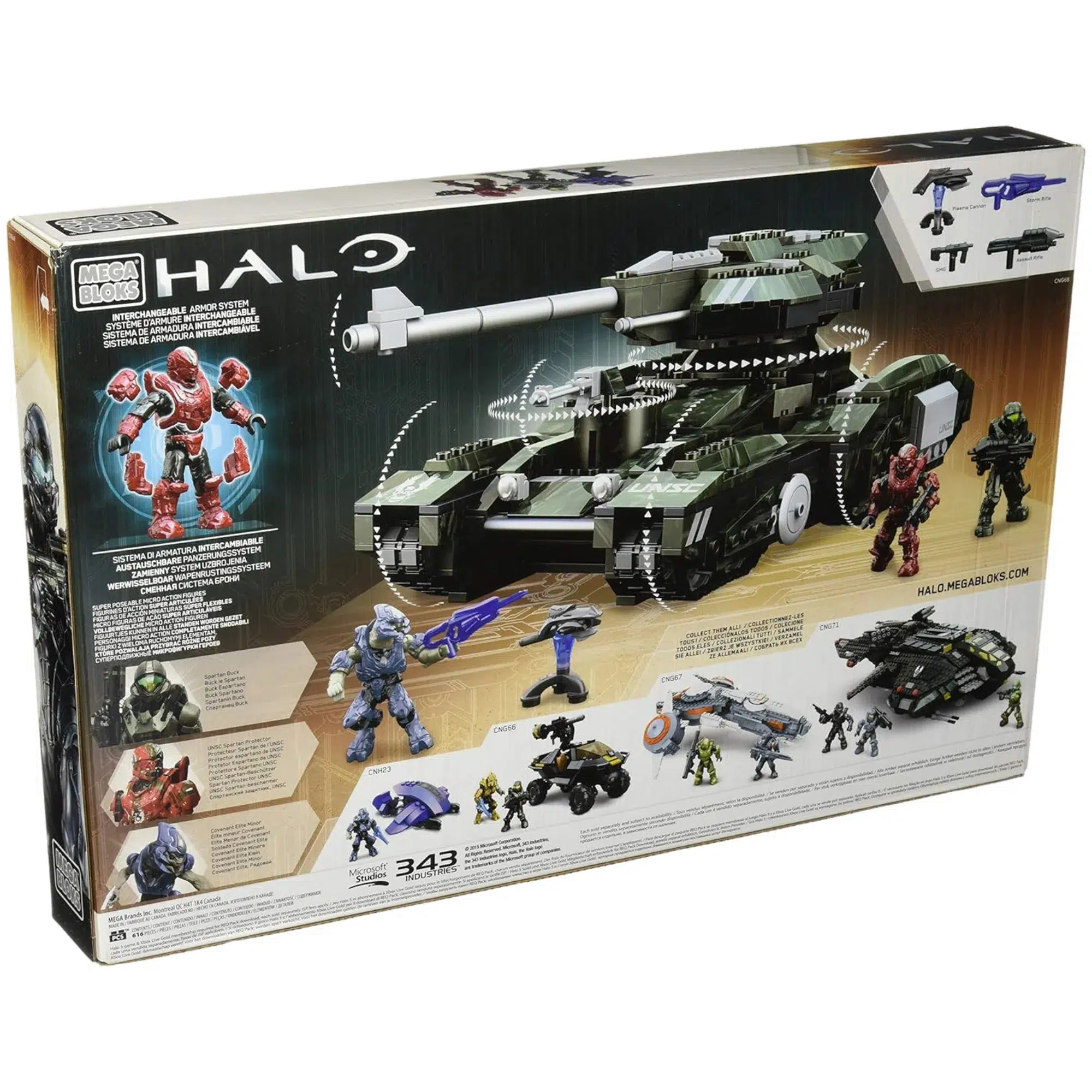Mega Bloks [Halo] - Scorpion's Sting Building Set (CNG68) - Image 6