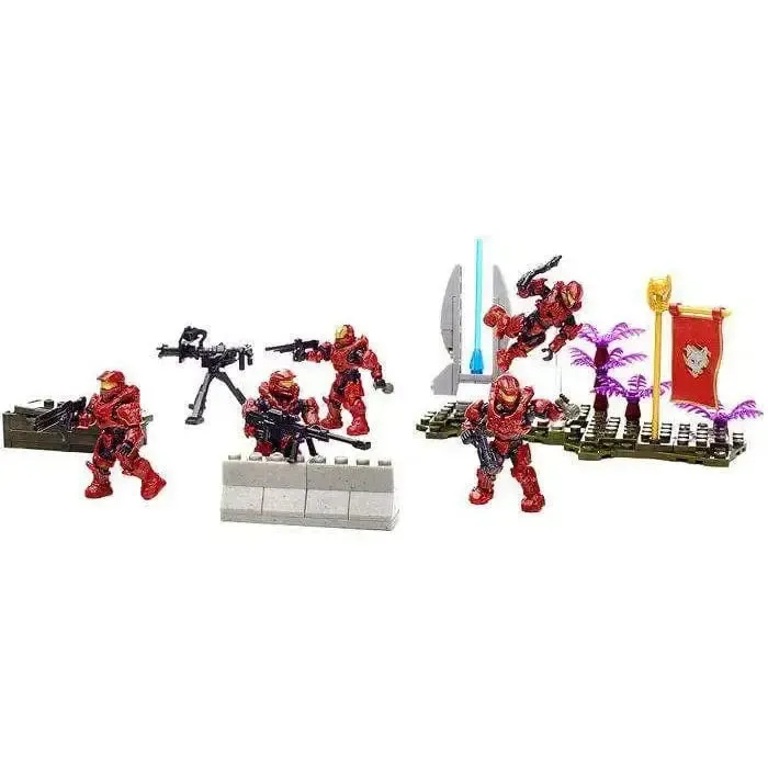 Mega Bloks [Halo] - UNSC Fireteam Crimson Building Set - Image 2