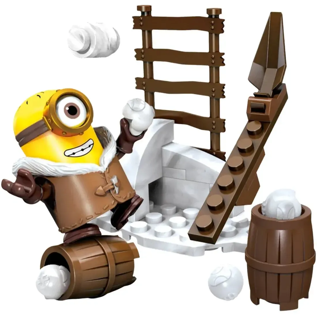 Mega Bloks [Minions] - Snowball Fight Building Set (CNF48) - Image 2