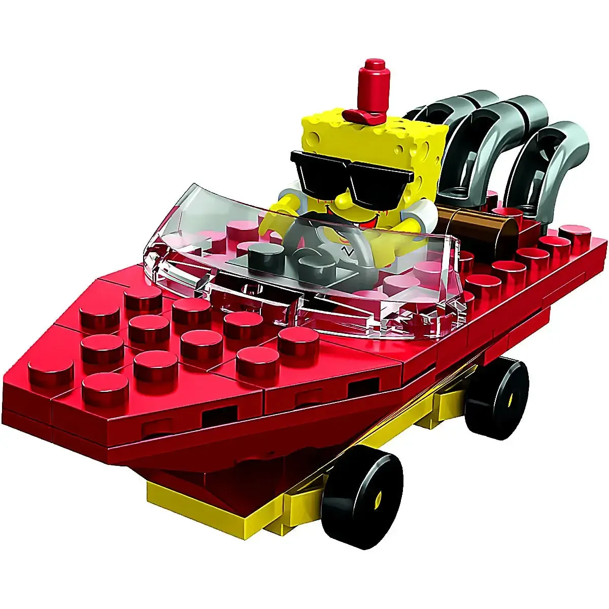 Mega Bloks [Spongebob Squarepants] - Spongebob Racer Building Set - Image 3