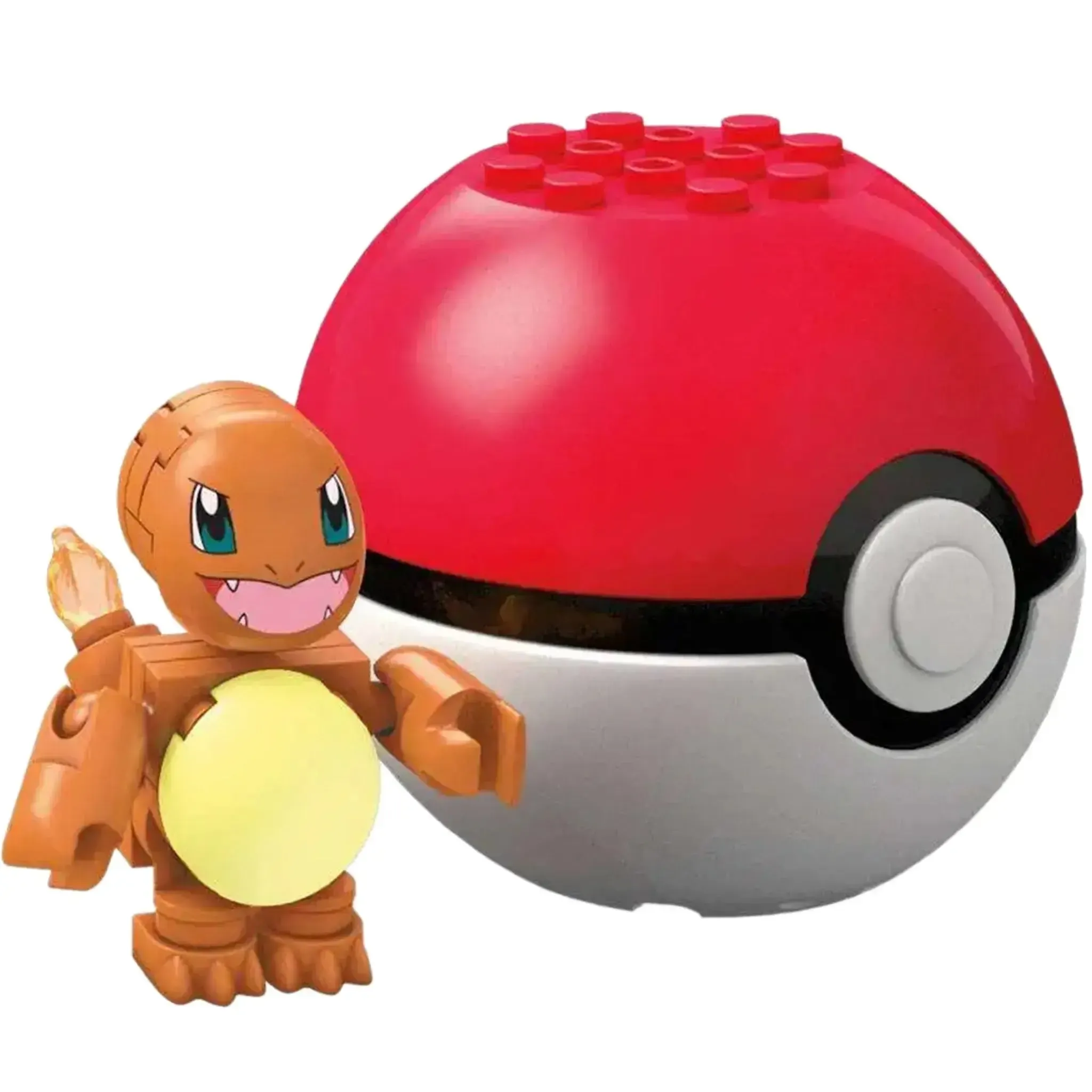 Mega Construx [Pokémon] - Charmander Building Set - Mega Bloks - Series 6 (FVK51) - (2017) - Image 2