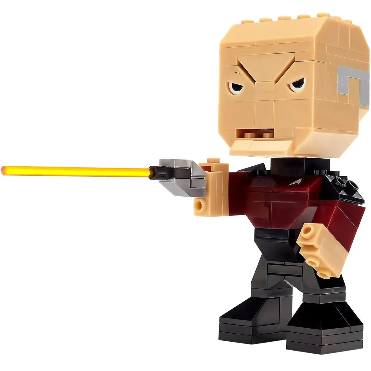 Mega Construx [Star Trek: The Next Generation] - Jean-Luc Picard Figure Building Set - Mega Bloks - Kubros Series (10) - Image 2