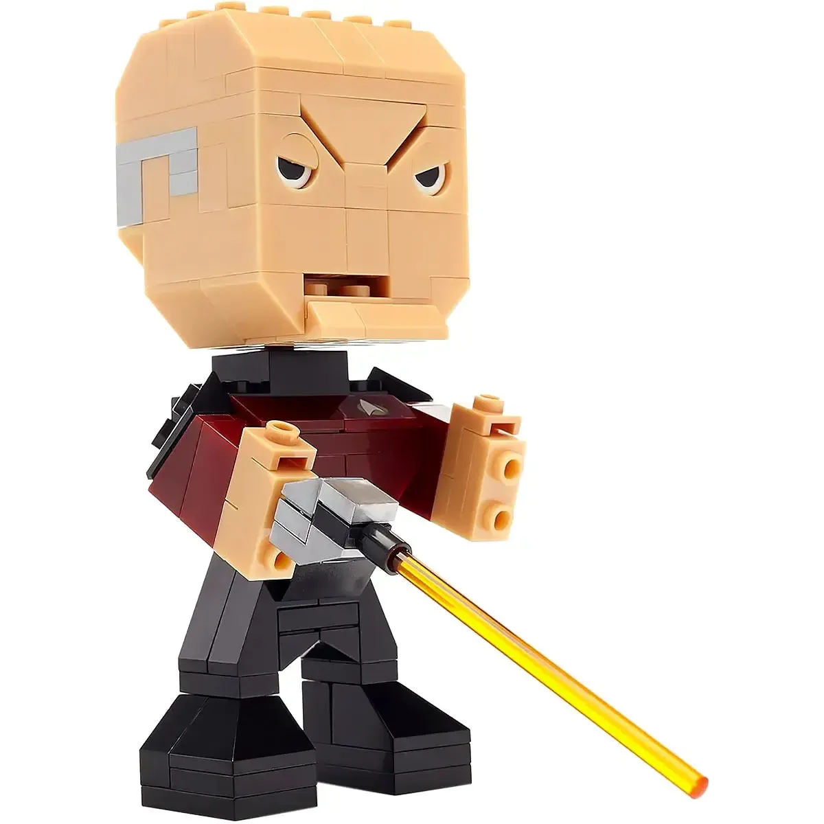 Mega Construx [Star Trek: The Next Generation] - Jean-Luc Picard Figure Building Set - Mega Bloks - Kubros Series (10) - Image 3