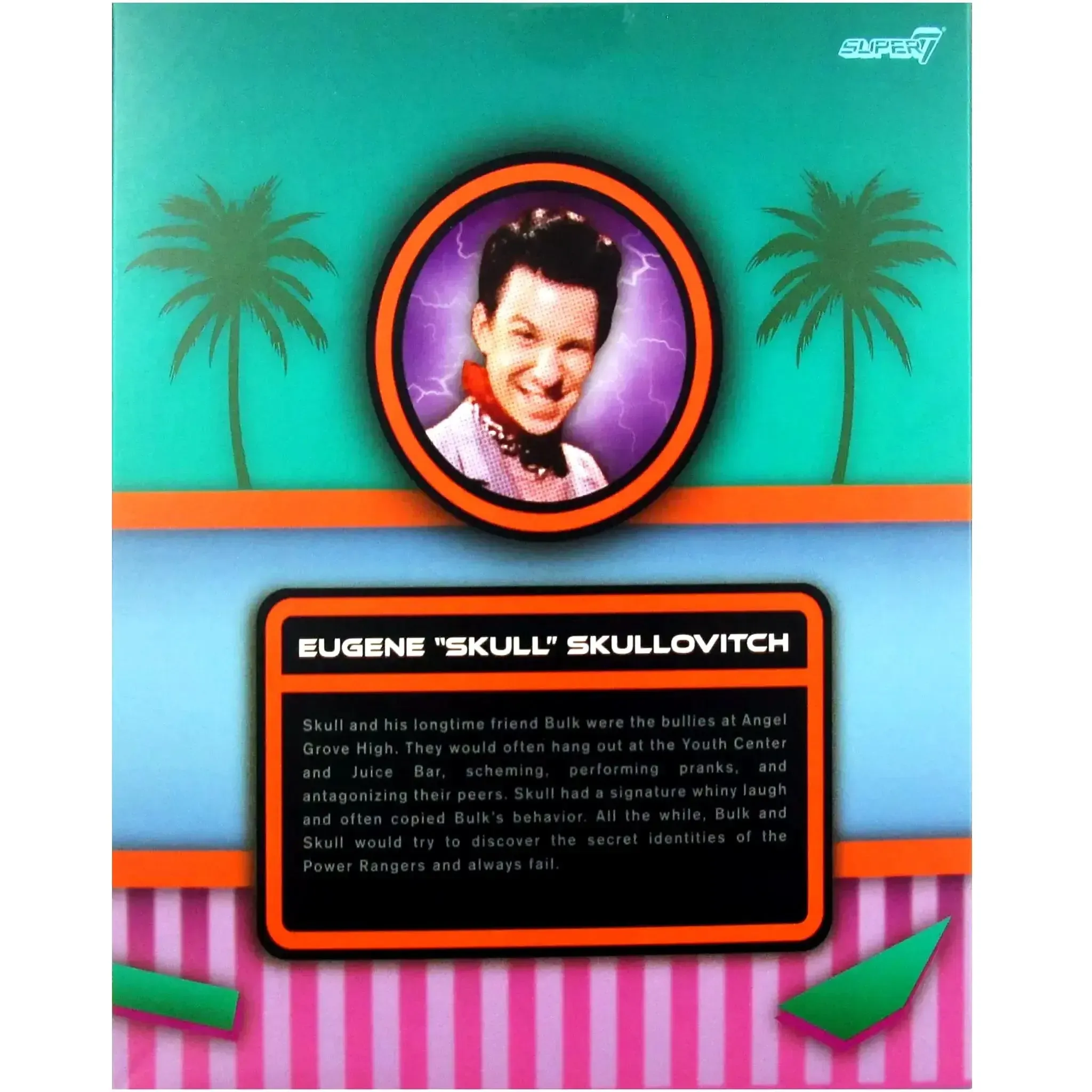 Mighty Morphin Power Rangers - Eugene "Skull" Skullovitch Action Figure (6.25") - Super7 - ULTIMATES! Series - (2024) - Image 3