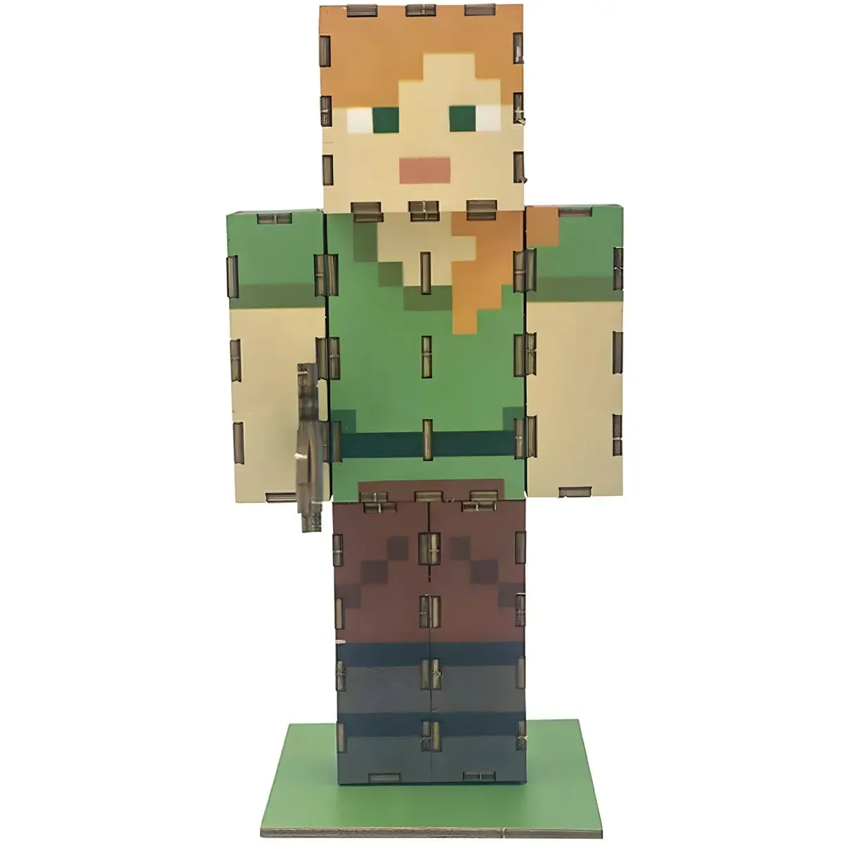 Minecraft - Alex 3D Wood Model Kit - Insight Editions - Incredibuilds Series - Image 3