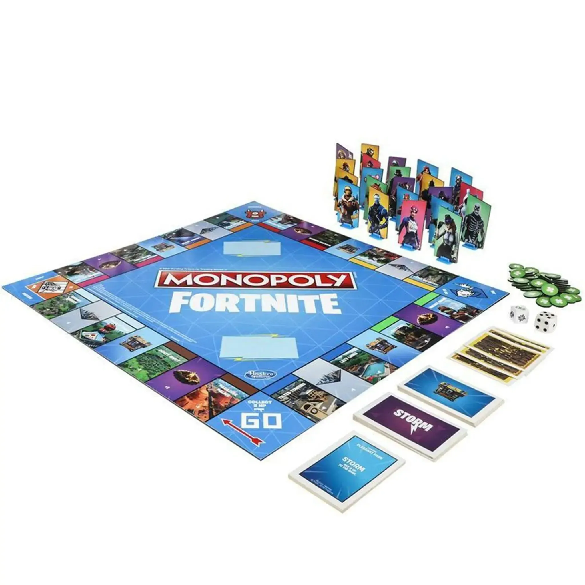 Monopoly: Fortnite - Competitive Video Game Board Game for Family (2-7 Players, Ages 13+) - Hasbro - Image 2