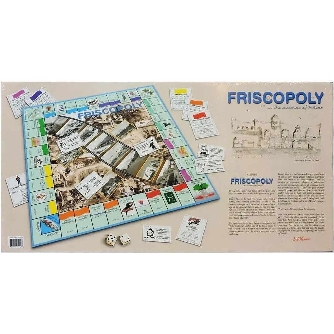 Monopoly: Friscopoly Edition - Economic Civilization Board Game for Family, Adults, and Children (2-6 Players, Ages 8+) - Late for the Sky - Image 2
