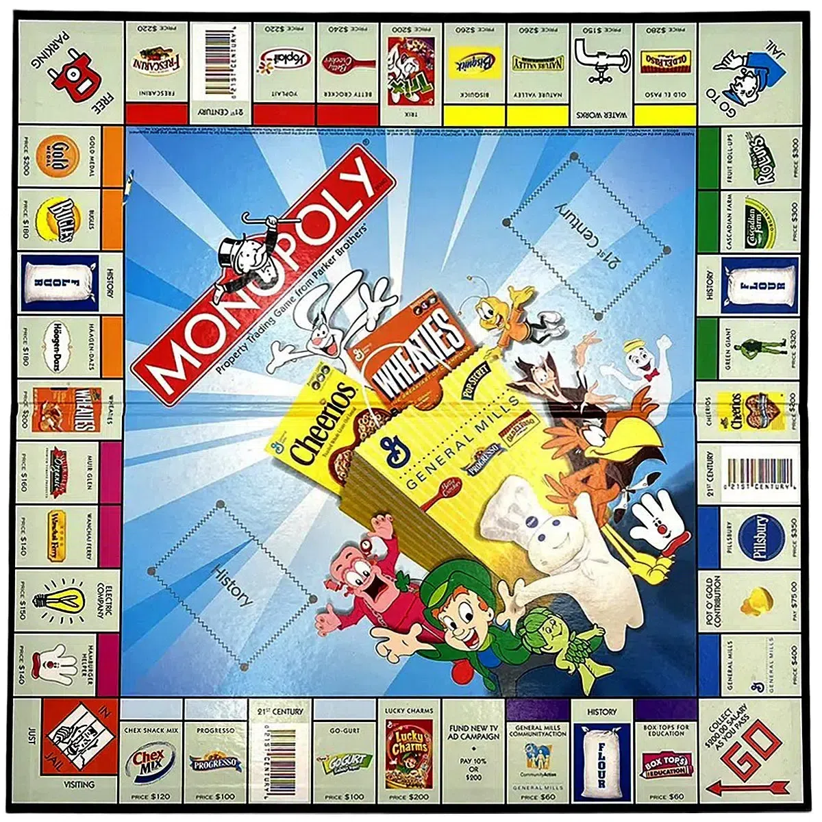 Monopoly: General Mills Collector's Edition - Economic Food Board Game for Family, Adults, and Children (2-8 Players, Ages 8+) - USAopoly - Image 4