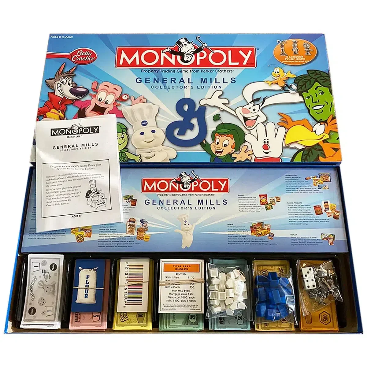 Monopoly: General Mills Collector's Edition - Economic Food Board Game for Family, Adults, and Children (2-8 Players, Ages 8+) - USAopoly - Image 5