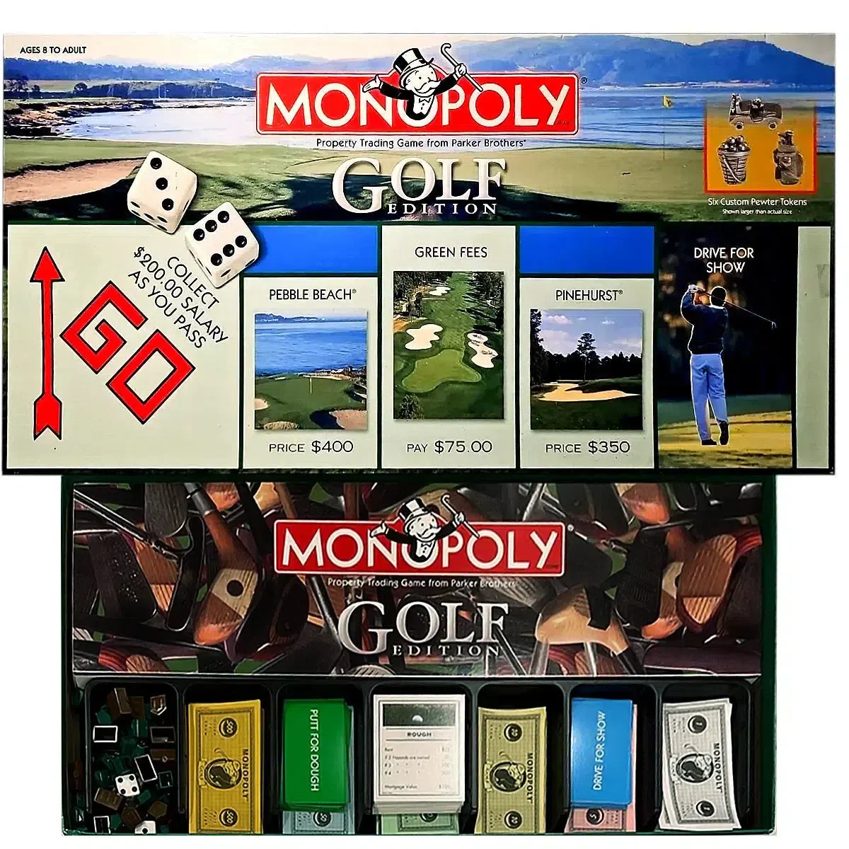Monopoly: Golf Edition - Economic Sports Board Game for Family, Adults, and Children (2-6 Players, Ages 8+) - USAopoly - Image 2