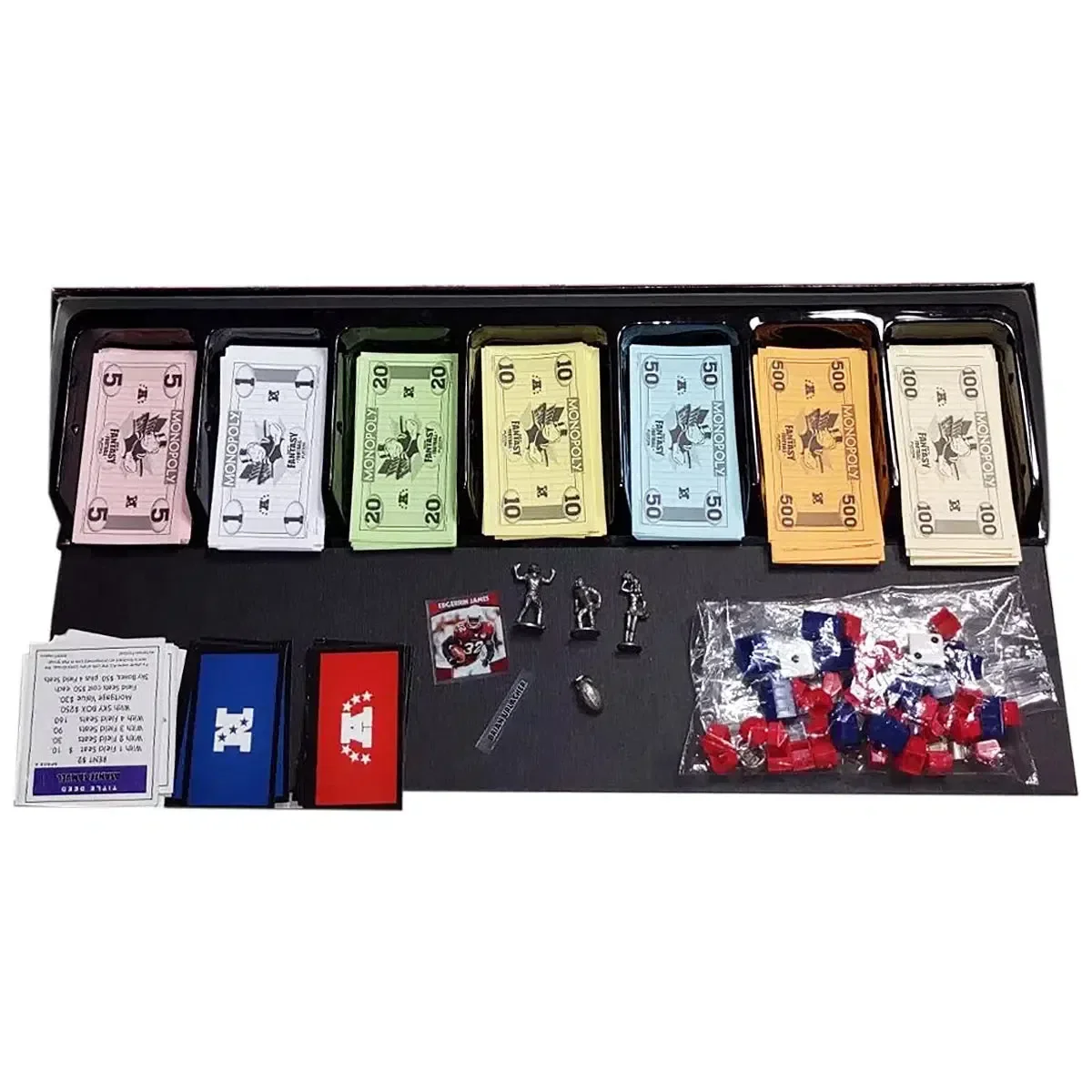Monopoly: My Fantasy Football Players Edition [NFL] - Economic Sports Board Game for Family, Adults, and Children (2-6 Players, Ages 8+) - USAopoly - Image 4