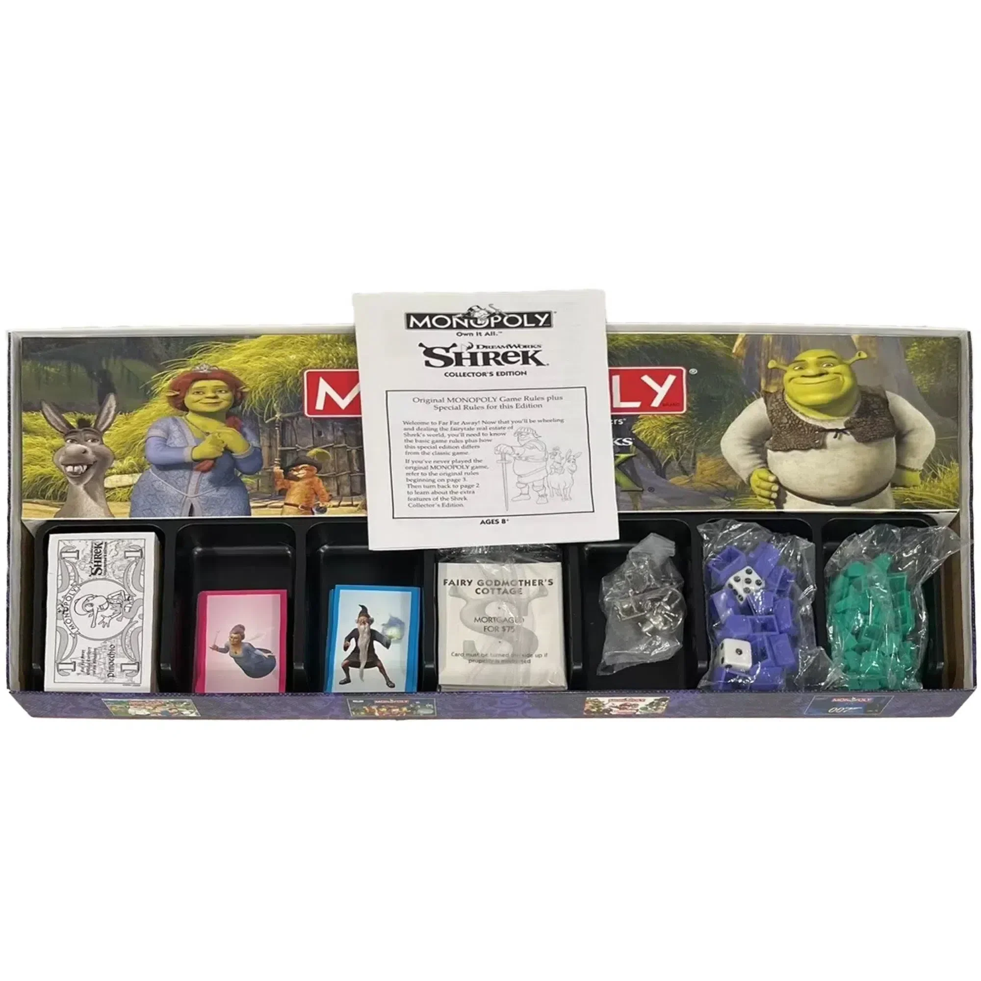 Monopoly: Shrek Collector's Edition - Economic Fairy Tale Board Game for Family, Adults, and Children (2-6 Players, Ages 8+) - USAopoly - Image 4