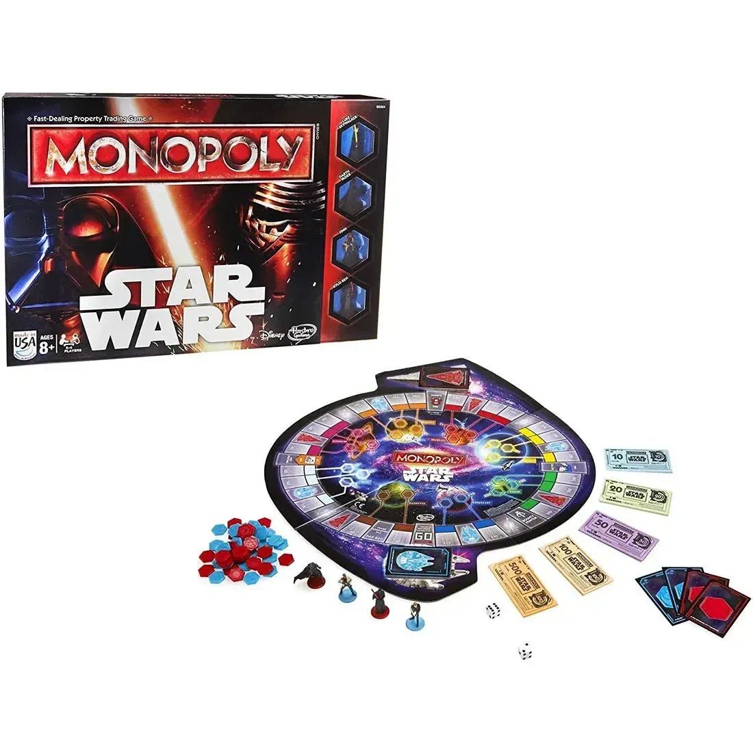 Monopoly: Star Wars Edition - Economic War Board Game for Family, Adults, and Children (2-4 Players, Age 8+) - Hasbro Gaming - Image 2
