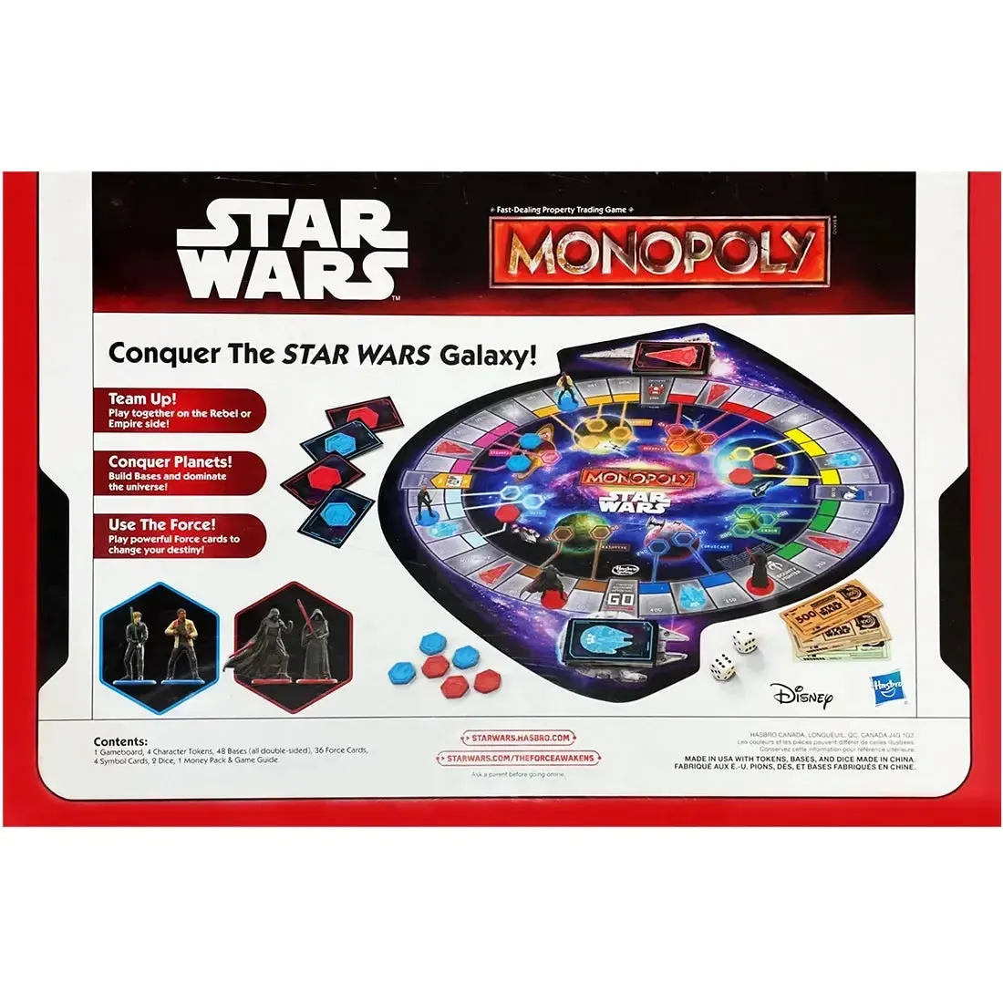 Monopoly: Star Wars Edition - Economic War Board Game for Family, Adults, and Children (2-4 Players, Age 8+) - Hasbro Gaming - Image 3