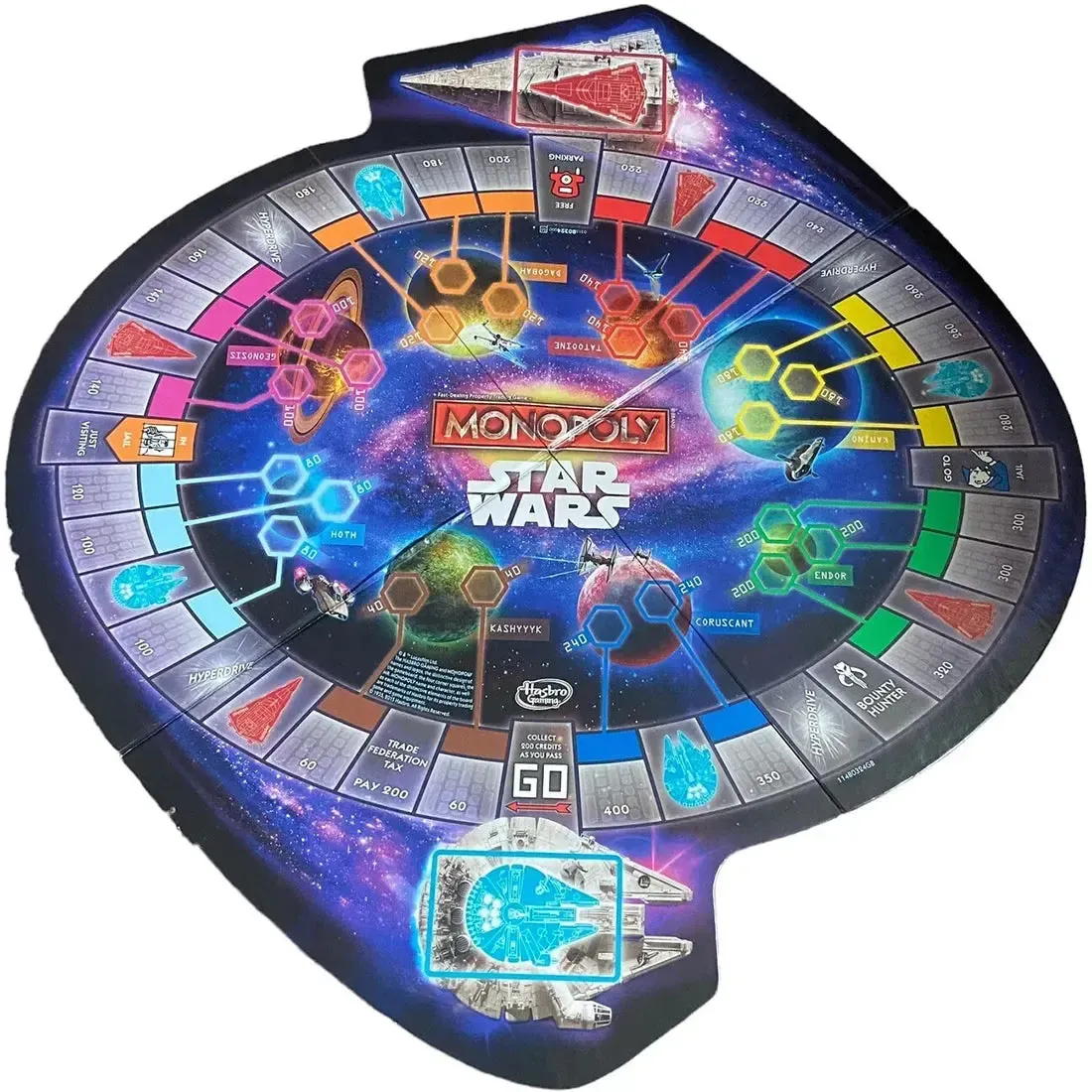 Monopoly: Star Wars Edition - Economic War Board Game for Family, Adults, and Children (2-4 Players, Age 8+) - Hasbro Gaming - Image 8
