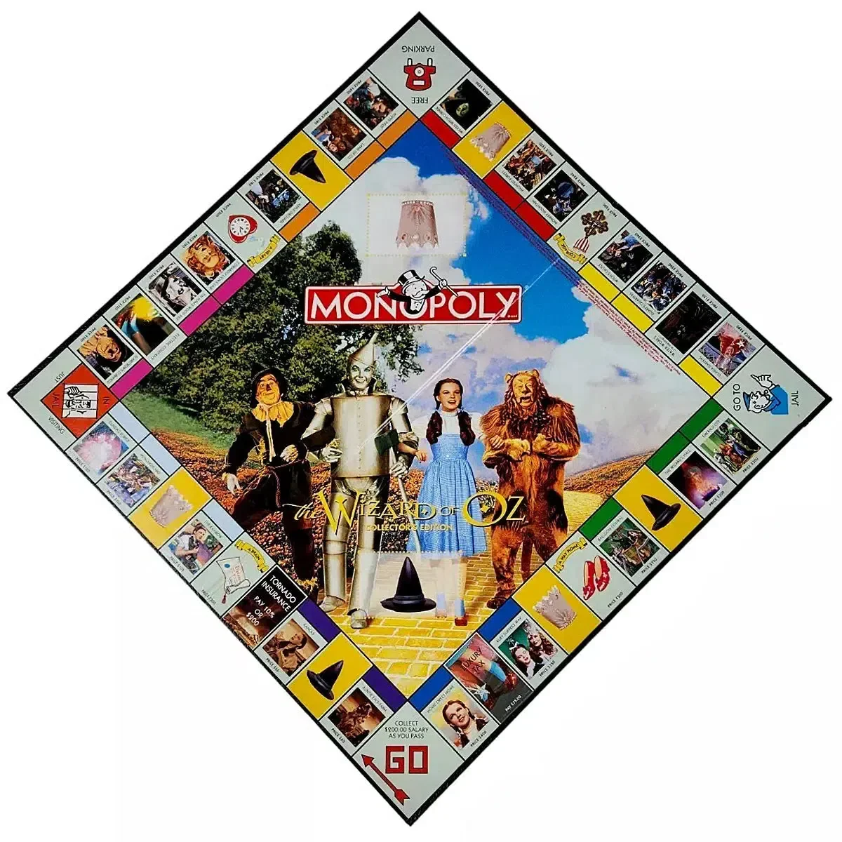 Monopoly: The Wizard of Oz Collector's Edition - Economic Fantasy Board Game for Family, Adults, and Children (2-8 Players, Ages 8+) - USAopoly - Image 4