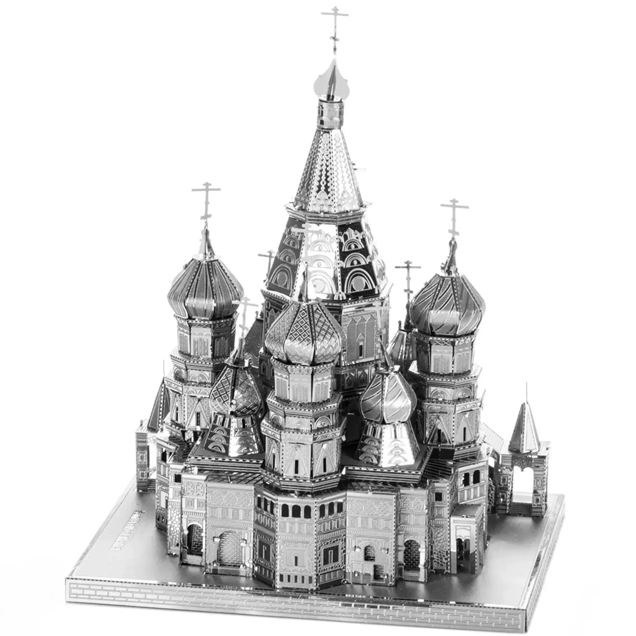 Moscow - Saint Basil's Cathedral Building Figure 3D Figure Model Kit (Steel, Hard Difficulty) - Fascinations - Metal Earth Premium Series - (2022) - Image 4