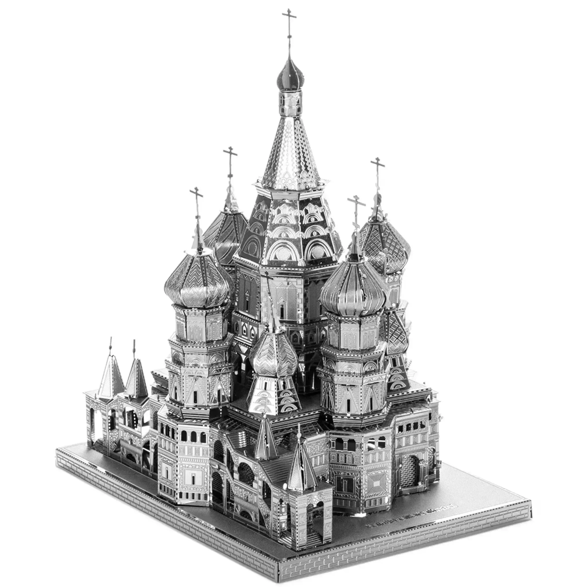 Moscow - Saint Basil's Cathedral Building Figure 3D Figure Model Kit (Steel, Hard Difficulty) - Fascinations - Metal Earth Premium Series - (2022) - Image 5