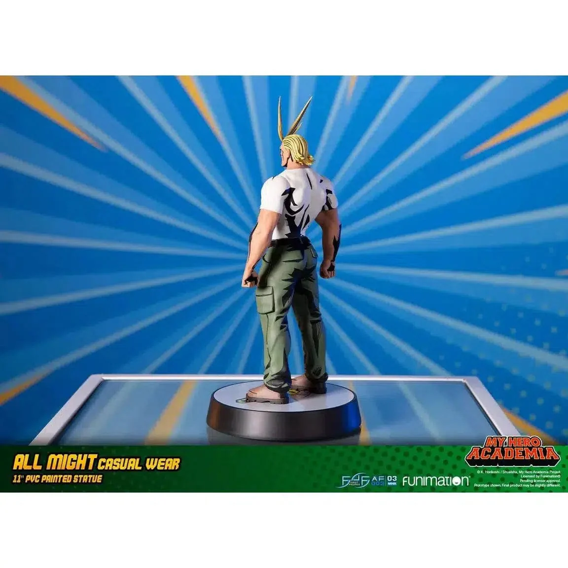 My Hero Academia - All Might Statue (Casual Wear Version) - First 4 Figures - 11" PVC - Image 20