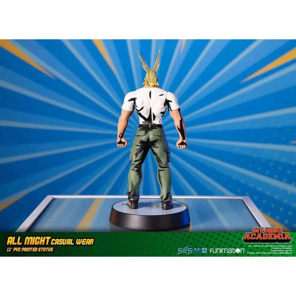 My Hero Academia - All Might Statue (Casual Wear Version) - First 4 Figures - 11" PVC - Image 21