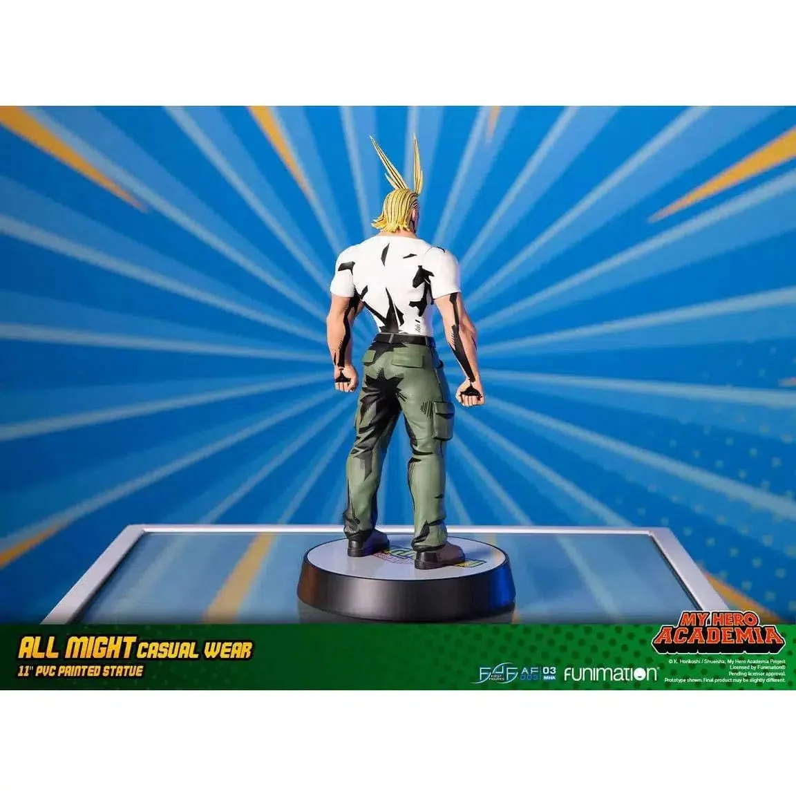 My Hero Academia - All Might Statue (Casual Wear Version) - First 4 Figures - 11" PVC - Image 22