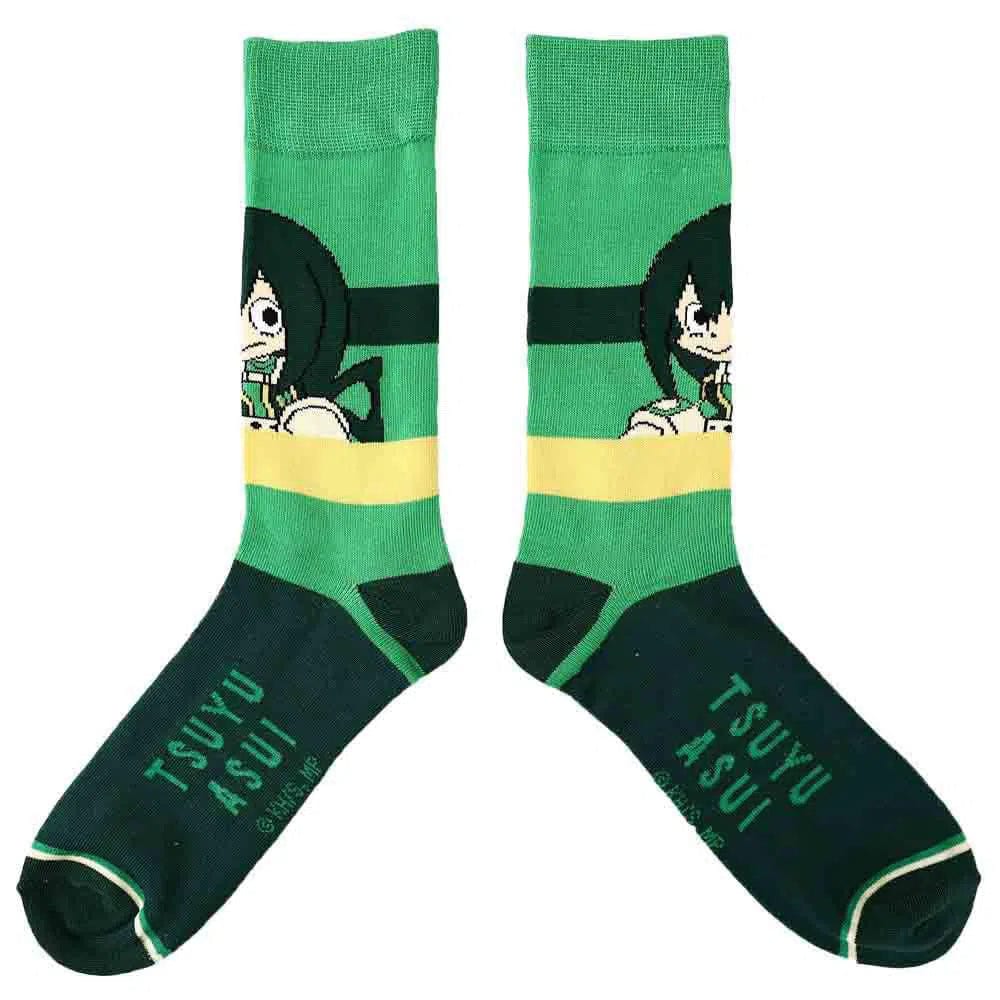 My Hero Academia - Chibi Character Colorblock Crew Socks (5 Pairs) - Bioworld - Image 4
