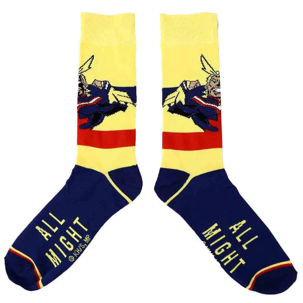 My Hero Academia - Chibi Character Colorblock Crew Socks (5 Pairs) - Bioworld - Image 5