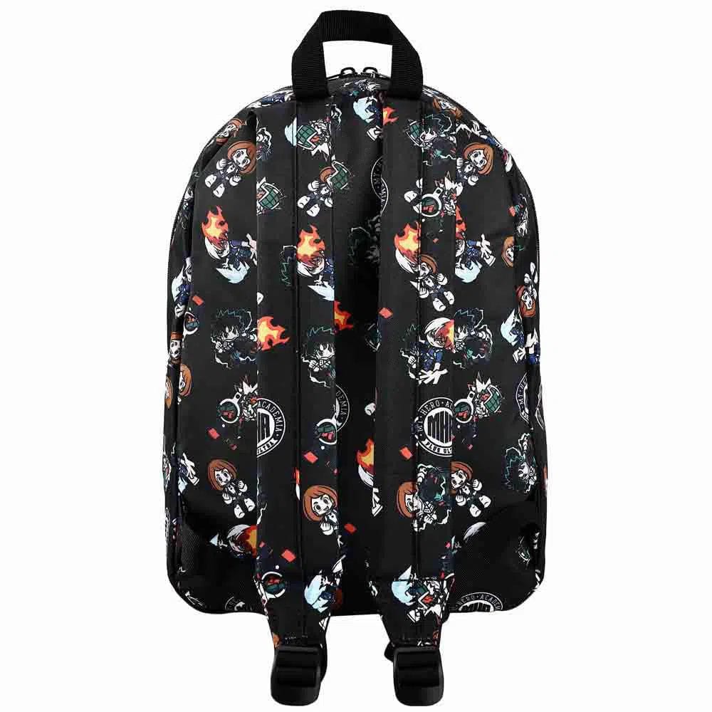 My Hero Academia - Chibi Characters Backpack (All Over Print) - Bioworld - Image 2