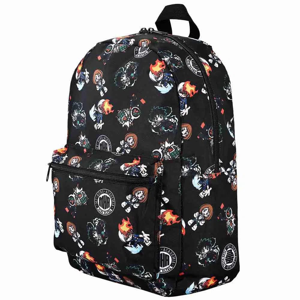 My Hero Academia - Chibi Characters Backpack (All Over Print) - Bioworld - Image 4
