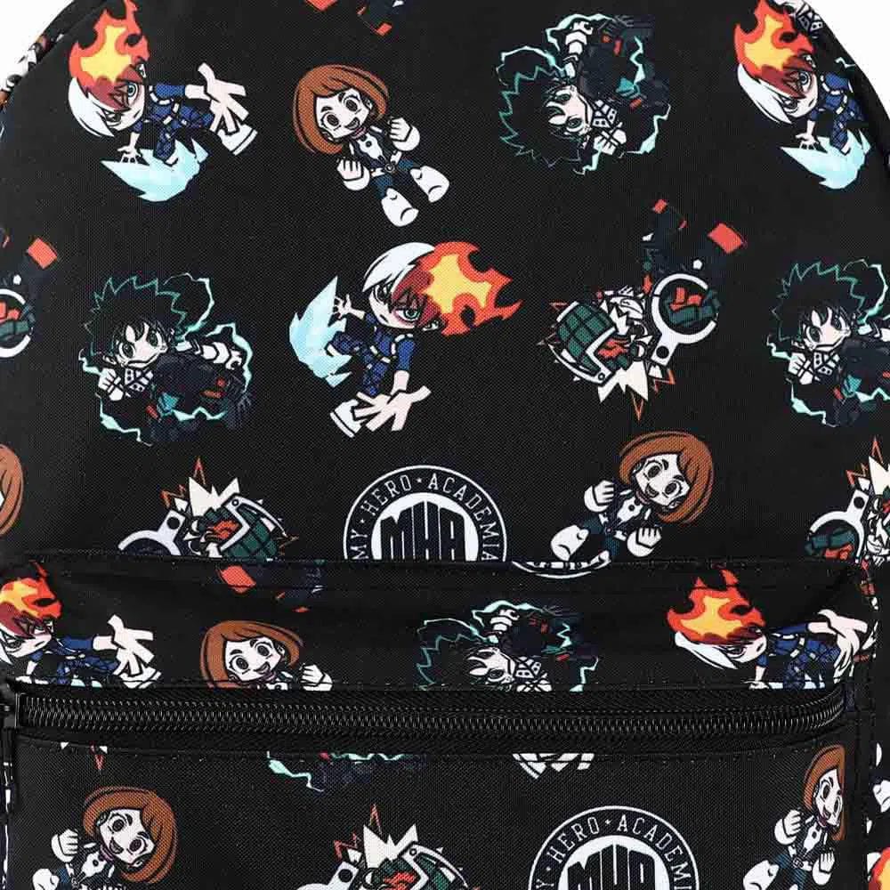 My Hero Academia - Chibi Characters Backpack (All Over Print) - Bioworld - Image 5