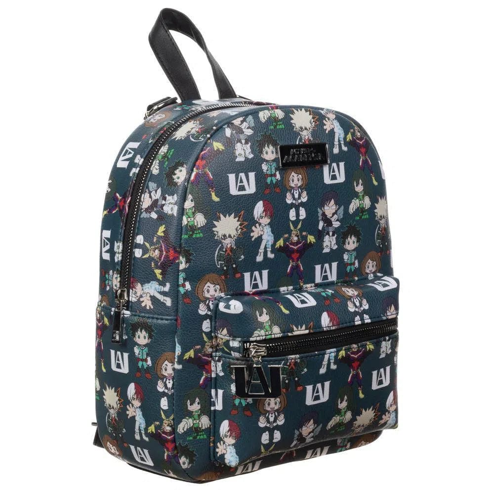 My Hero Academia - Chibi Characters Mini Backpack (All Over Print) - Bioworld - Image 3