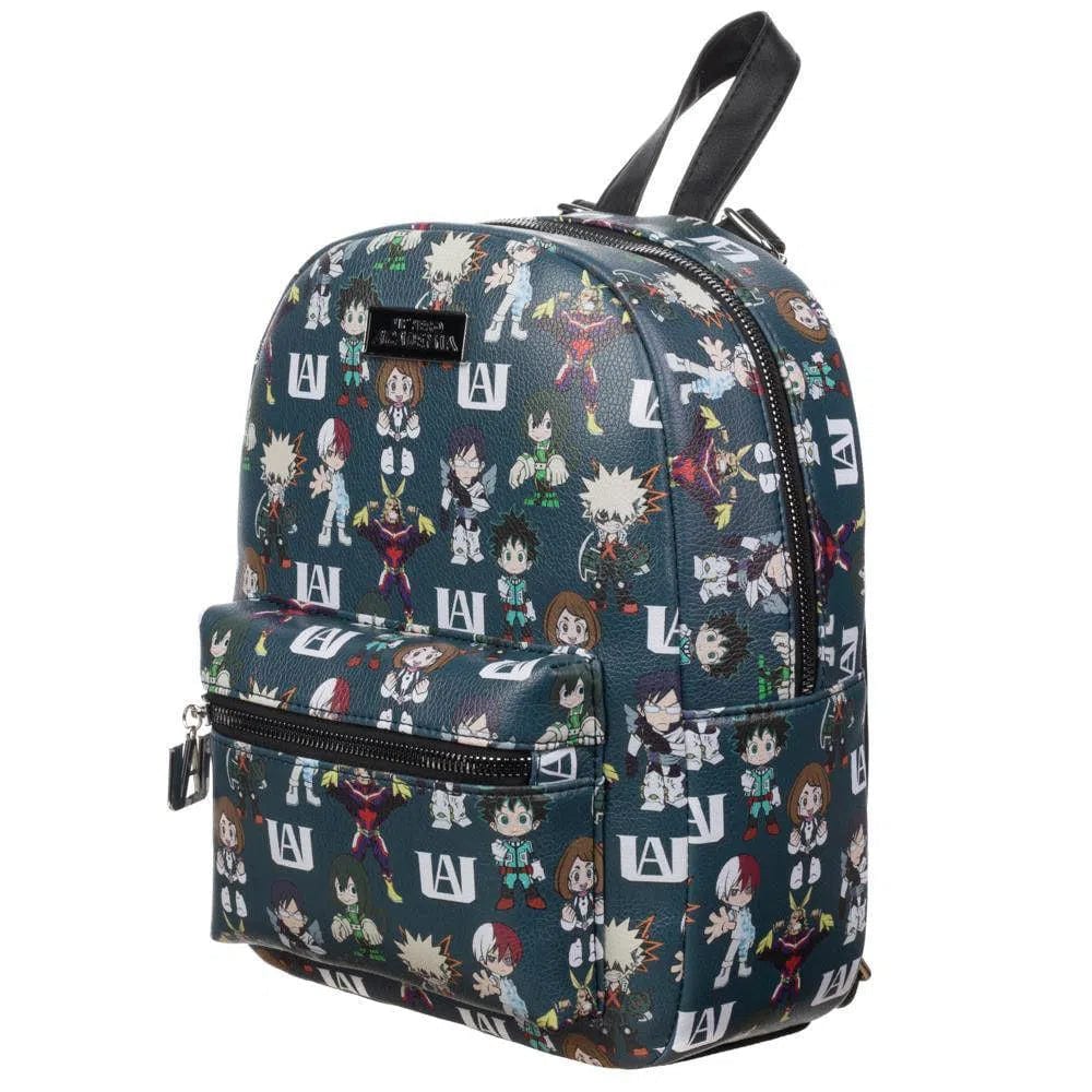 My Hero Academia - Chibi Characters Mini Backpack (All Over Print) - Bioworld - Image 4