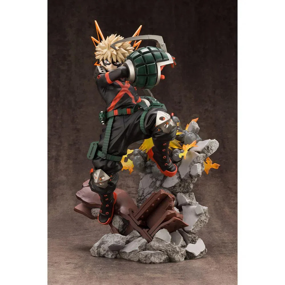 My Hero Academia - Katsuki Bakugo Statue Figure (10") - Kotobukiya - ARTFX J Series (Version 2) - Image 2