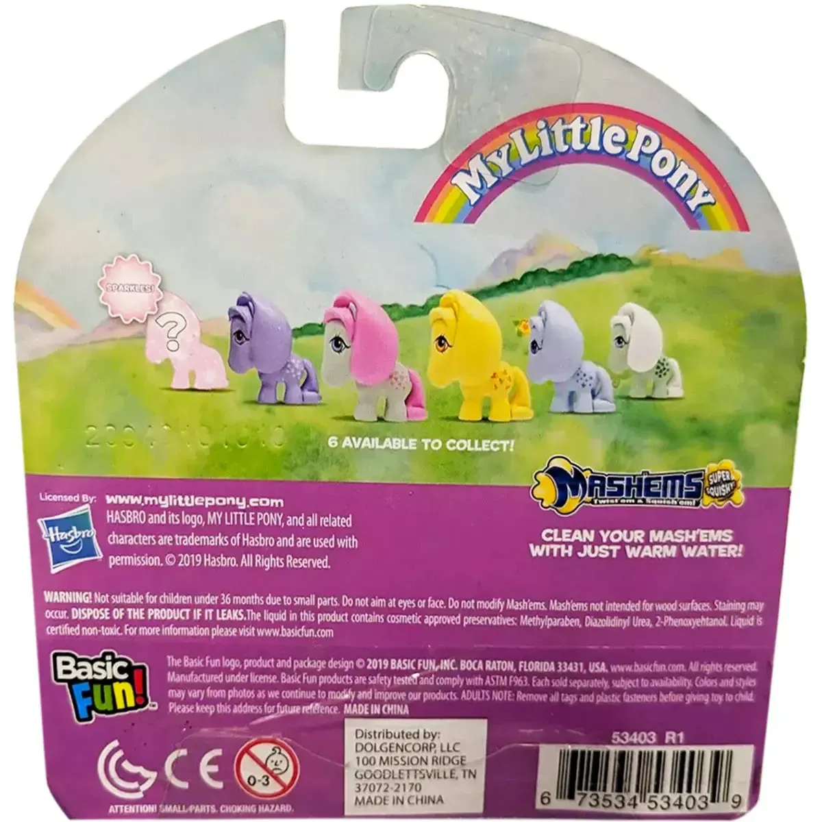 My Little Pony - Blossom Pony Figure (2") - Hasbro - Mash'ems Series - Image 3