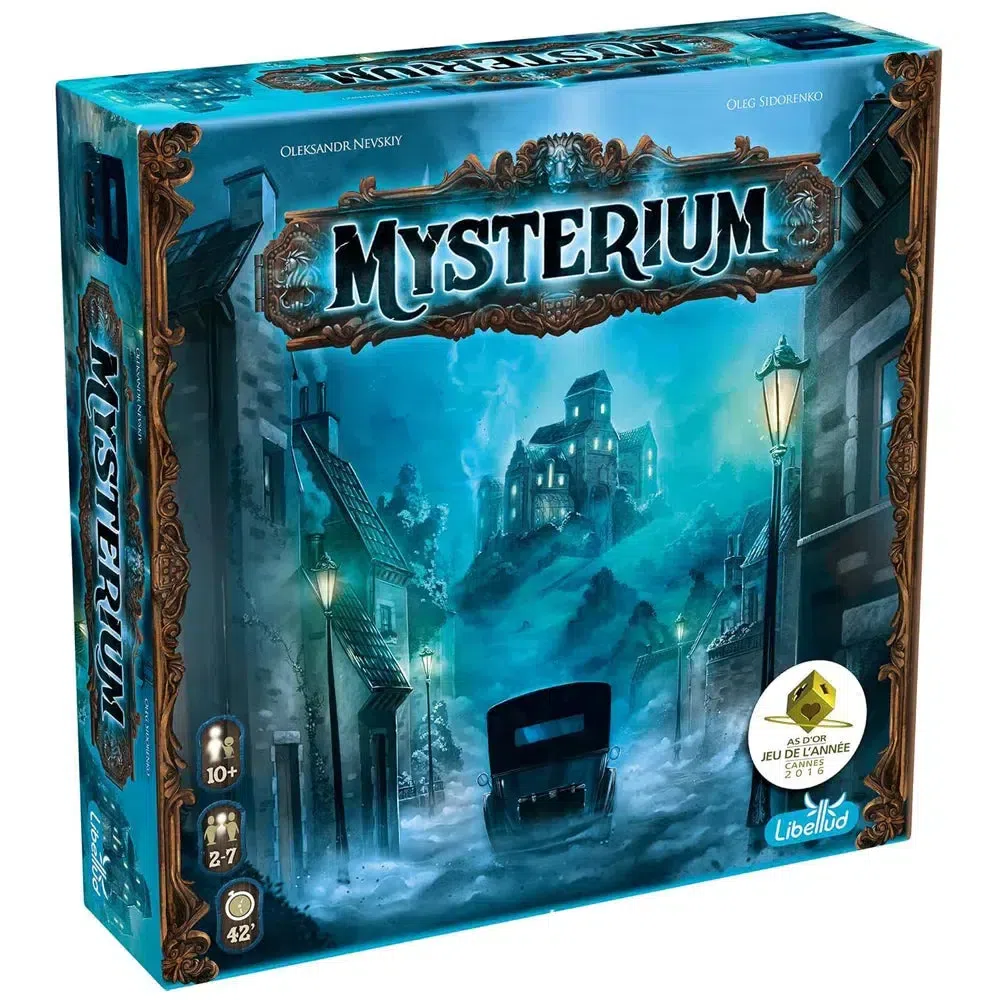 Mysterium - Cooperative Mystery Board Game for Family, and Adults (2-7 Players, Ages 10+) - Libellud