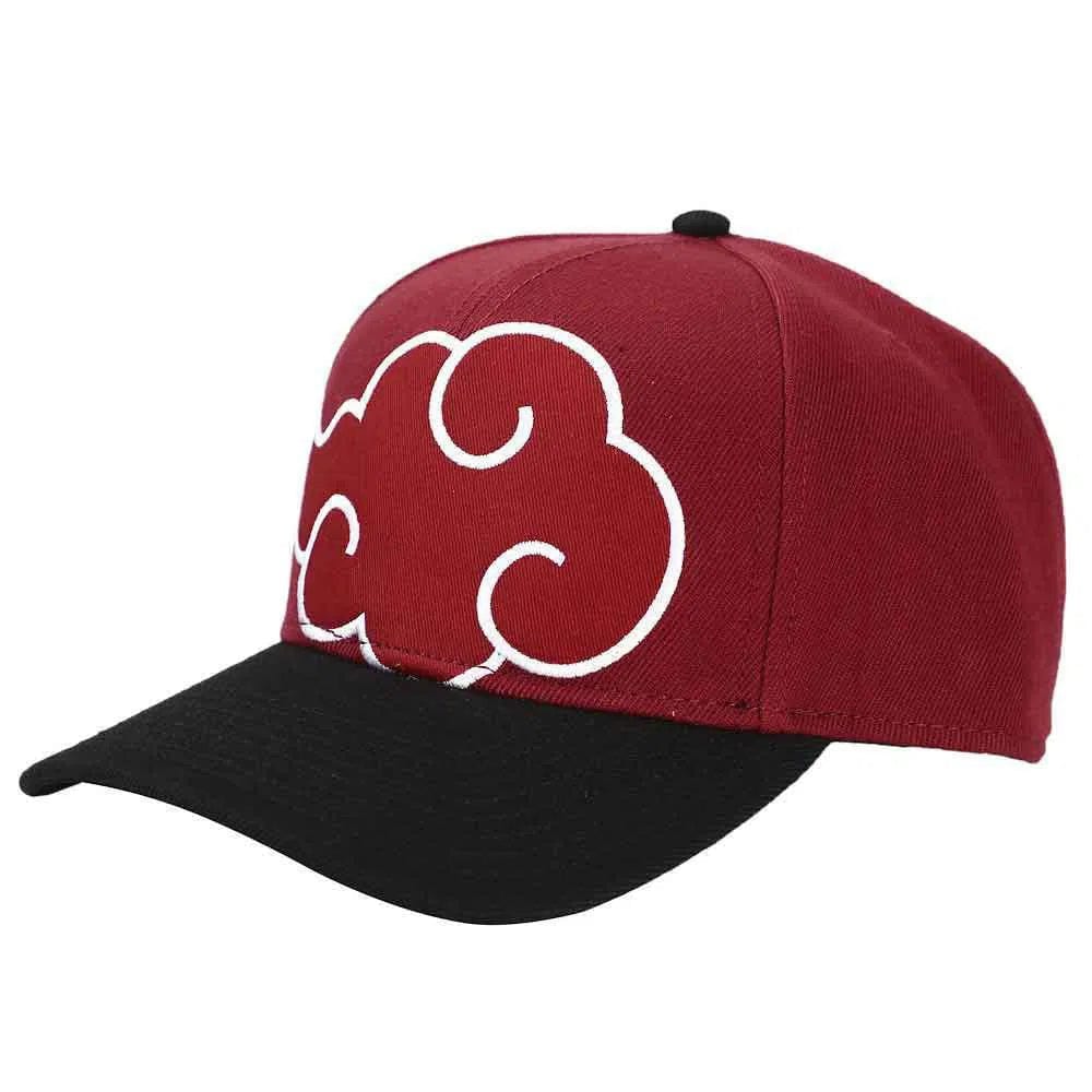 Naruto - Akatsuki Cloud Snapback Hat (Pre-Curved Bill) - Bioworld - Image 3