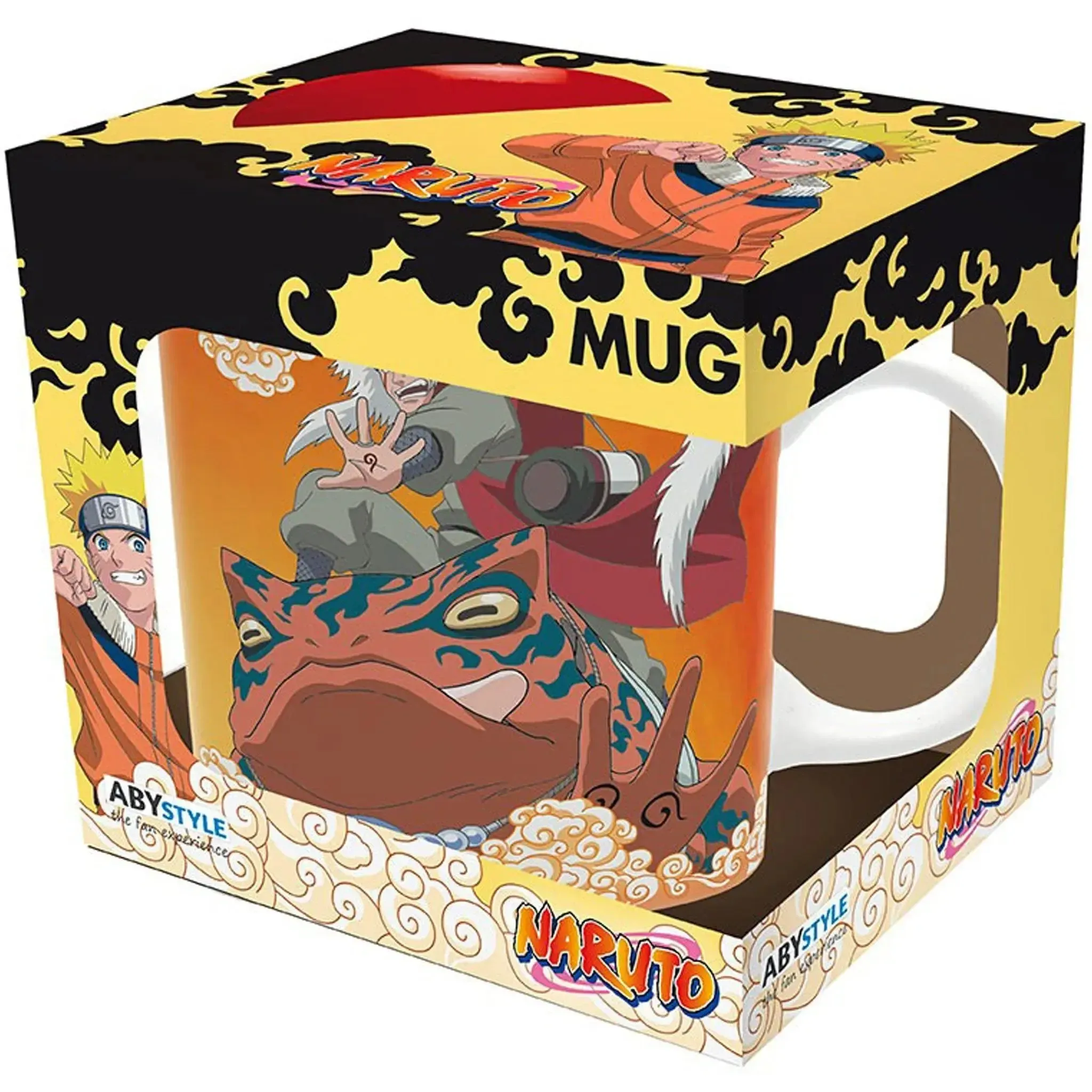 Naruto - Jiraiya & Naruto Mug (Ceramic, 11 oz.) - ABYstyle