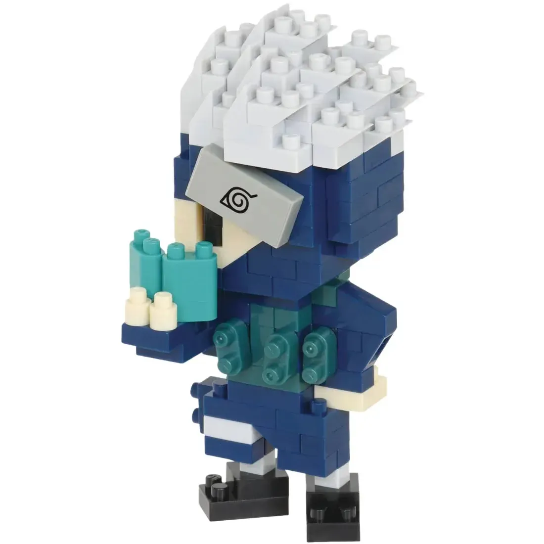 Naruto Shippuden - Kakashi Hatake Figure Building Set - Nanoblock (137) - Image 2