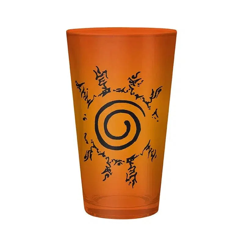 Naruto Shippuden - Konoha 3-Piece Gift Set (14 oz. Drinking Glass, Pin Badge, Notebook) - ABYstyle - Image 3