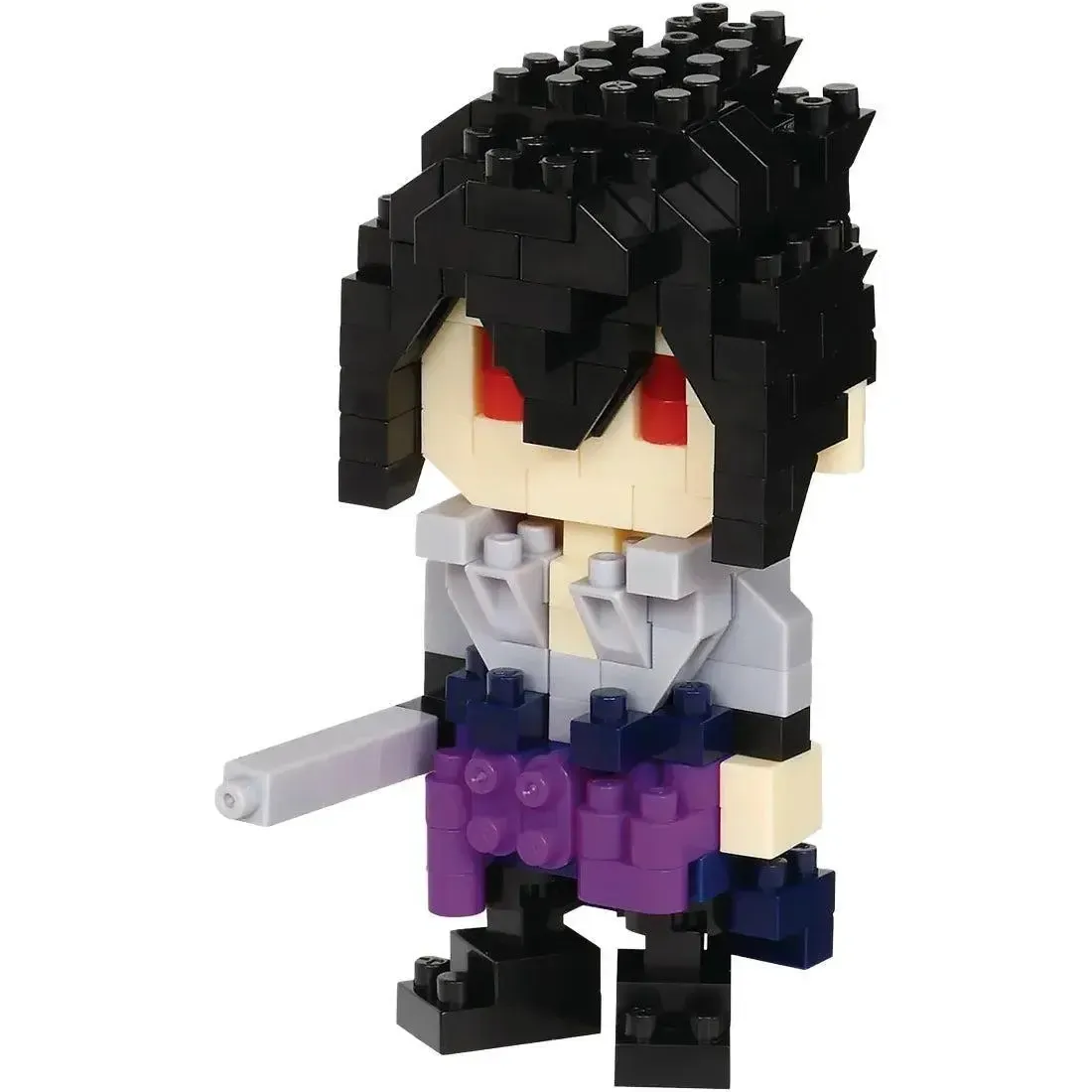 Naruto Shippuden - Sasuke Uchiha Figure Building Set - Nanoblock - (135) - Image 2