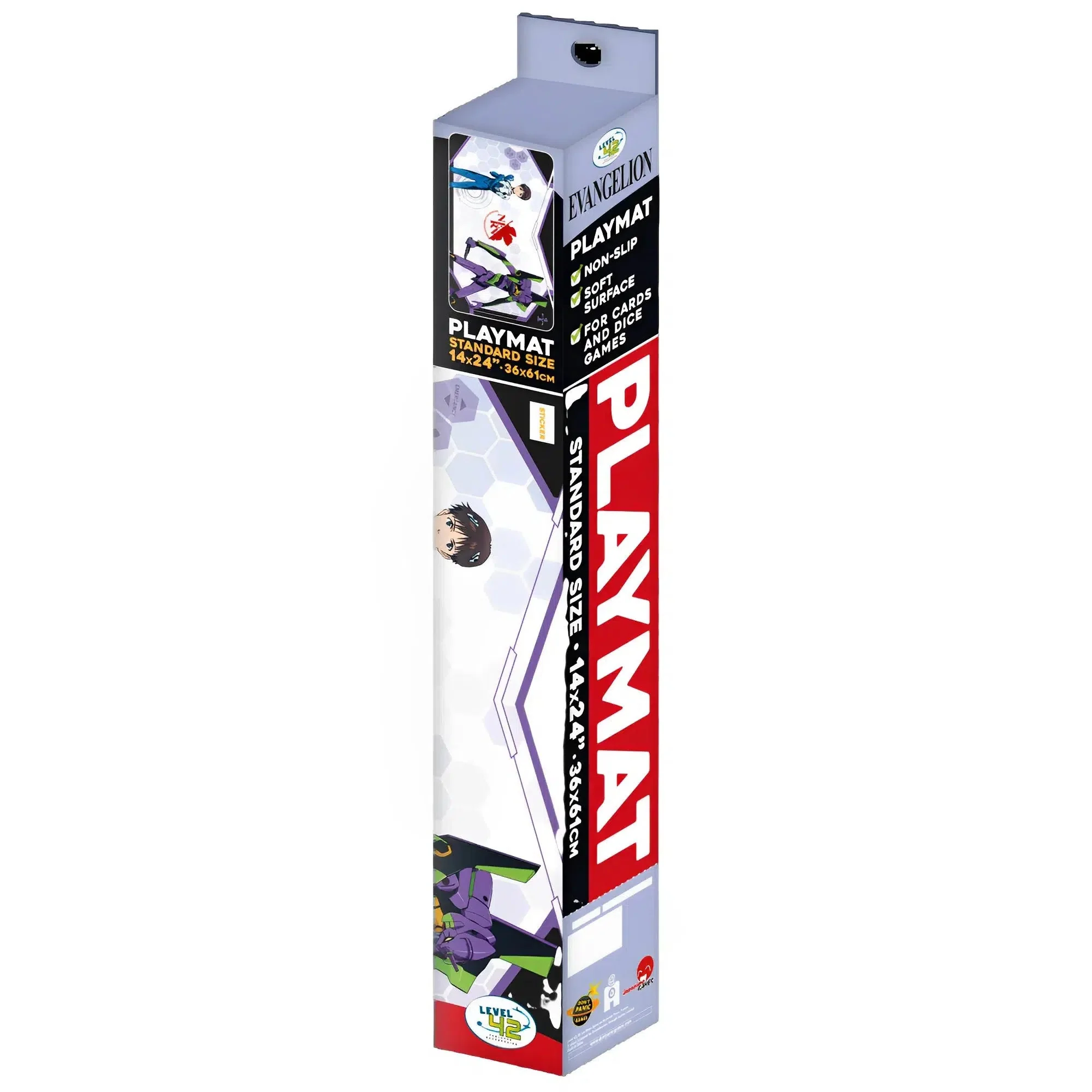 Neon Genesis Evangelion - Shinji Ikari & EVA Unit-01 Card Game Standard Size Playmat - Japanime Games - Player's Choice Game Accessories Series - Image 2