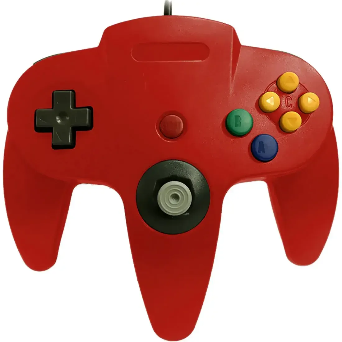 Nintendo 64 - Red Wired Controller - Old Skool - Image 3