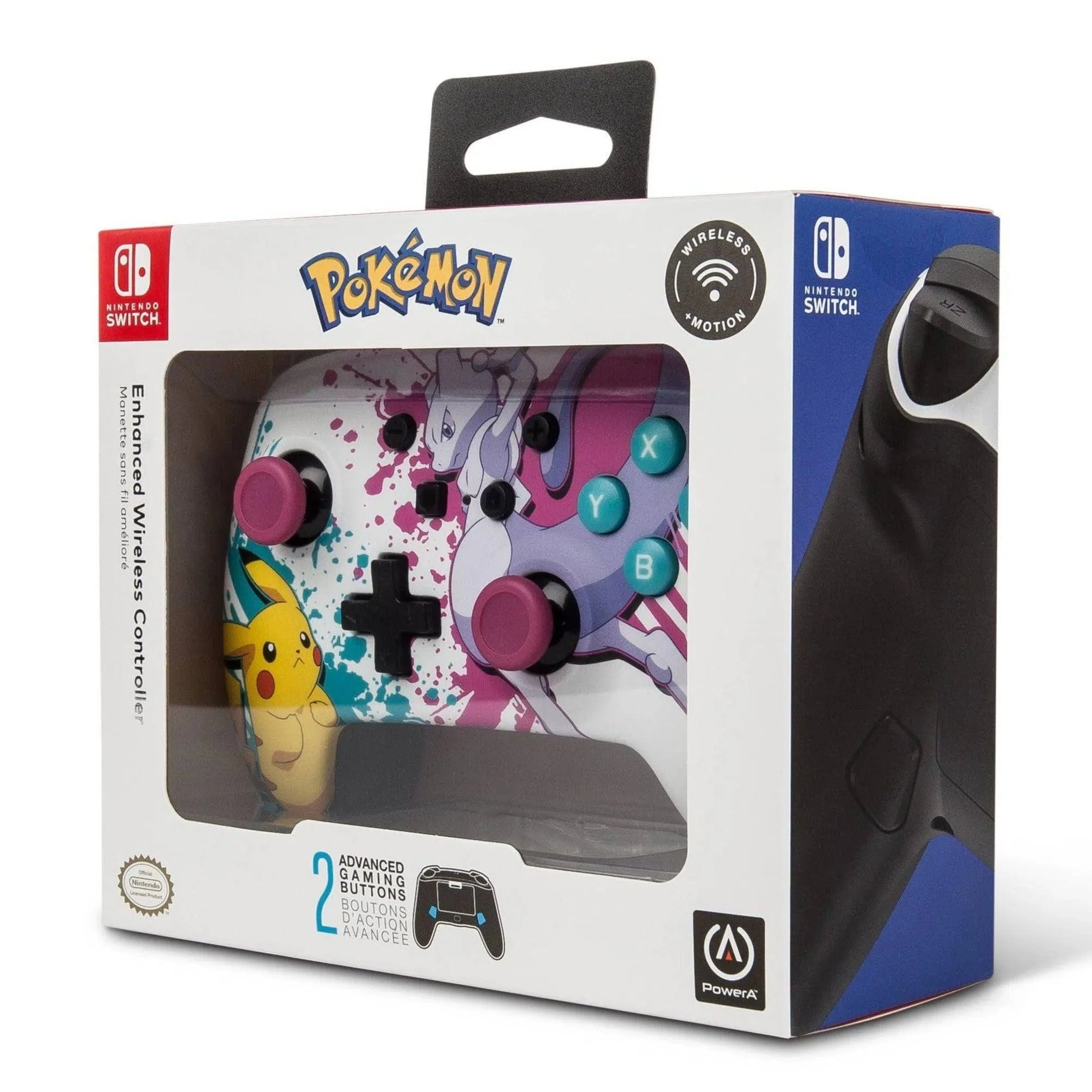 Nintendo Switch Wireless Controller (Pokémon Battle Version) - PowerA - Enhanced Edition - Image 9