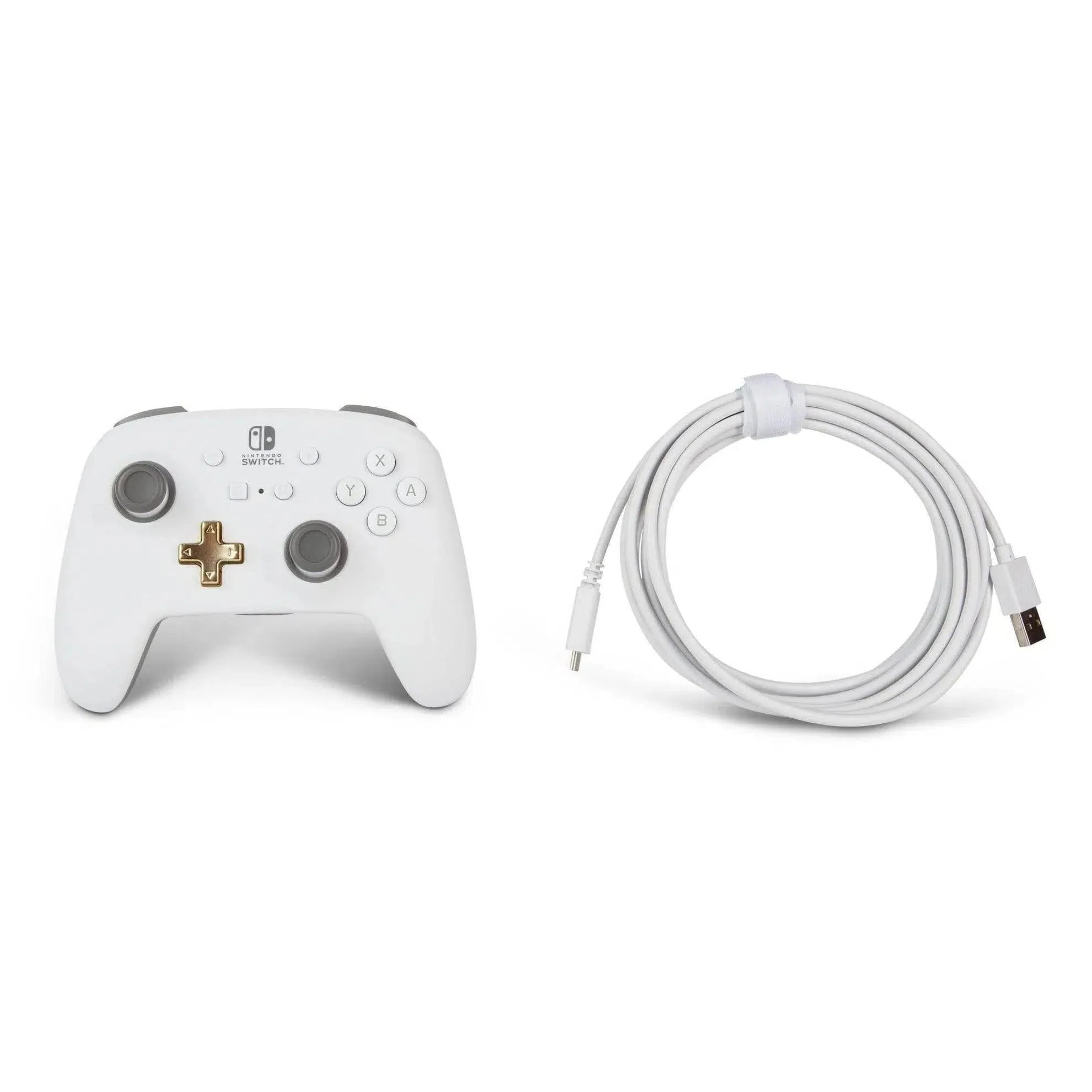 Nintendo Switch Wireless Controller (White) - PowerA - Enhanced Edition - Image 8