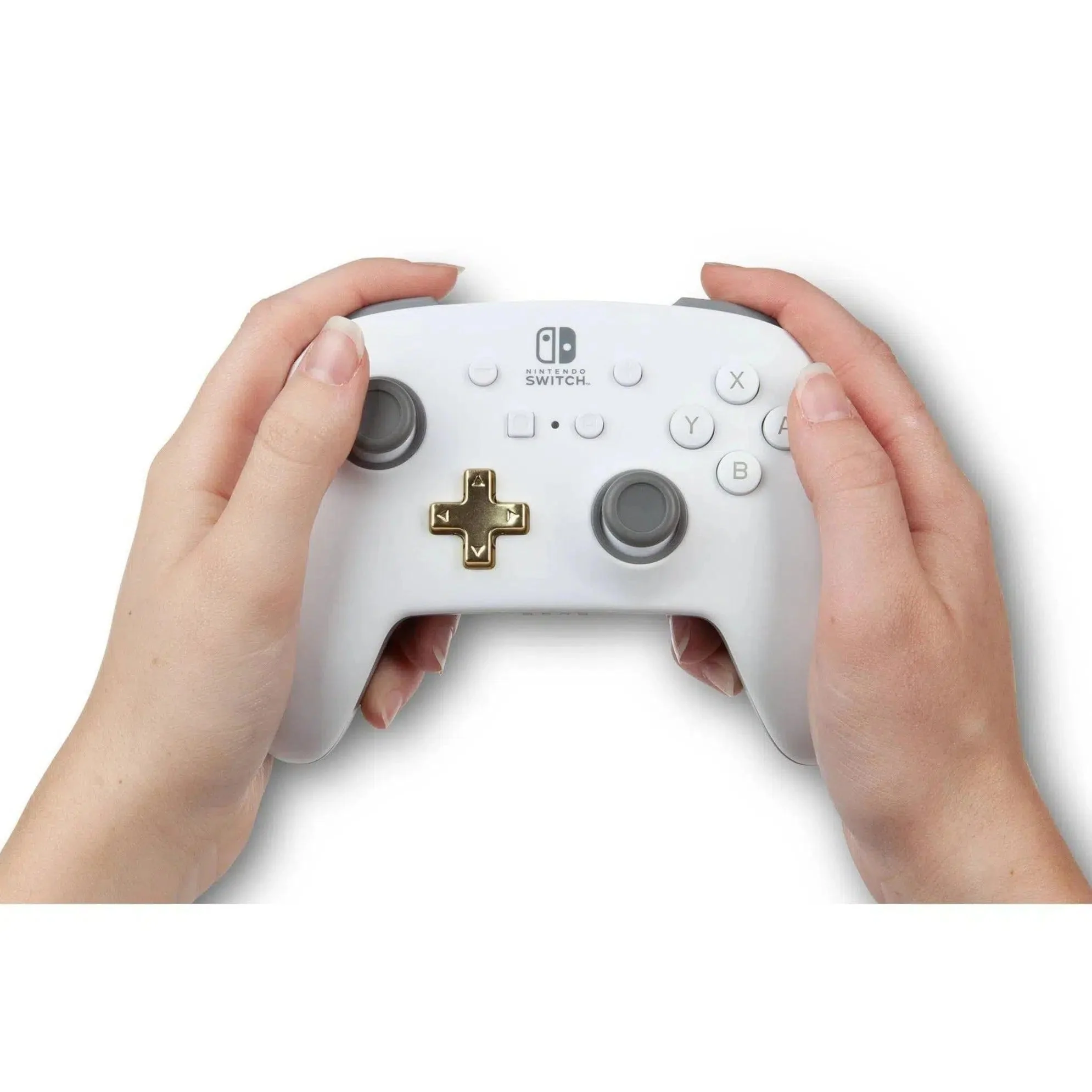 Nintendo Switch Wireless Controller (White) - PowerA - Enhanced Edition - Image 9