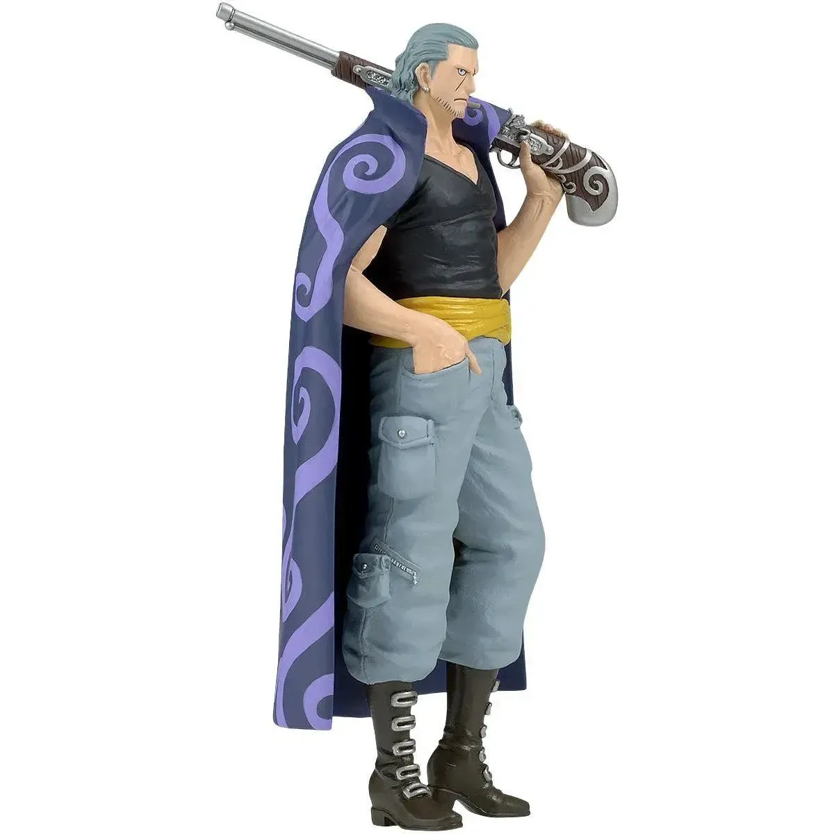 One Piece - Benn Beckman Figure (6.7") - Bandai Spirits [Banpresto] - The Grandline Extra Series, Deluxe Figure (DXF) Series, One Piece 25th Anniversary Edition - Image 4