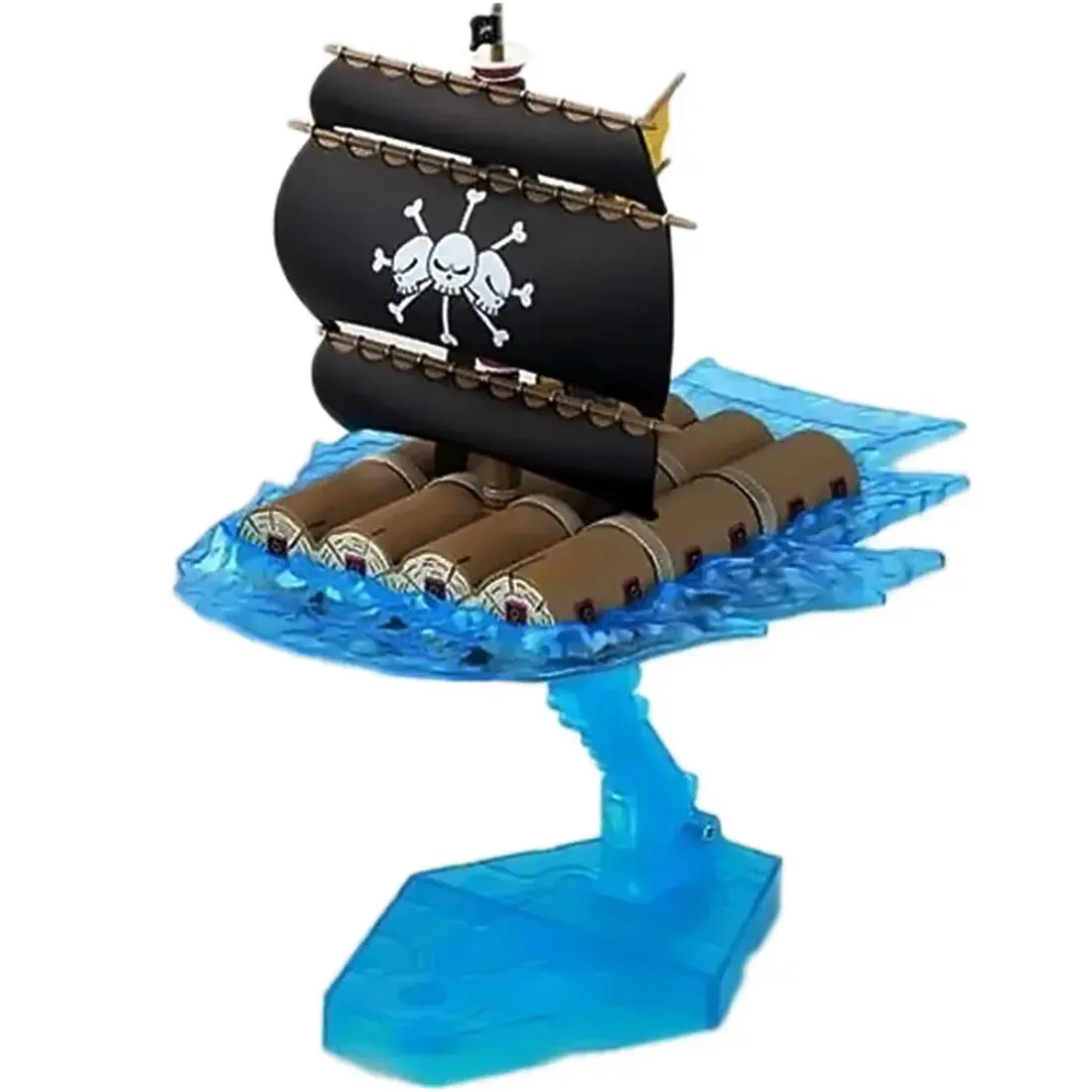 One Piece - Blackbeard [Marshall D. Teach] Raft Pirate Ship Figure Model Kit - Bandai Spirits - Grand Ship Collection Series - Image 2