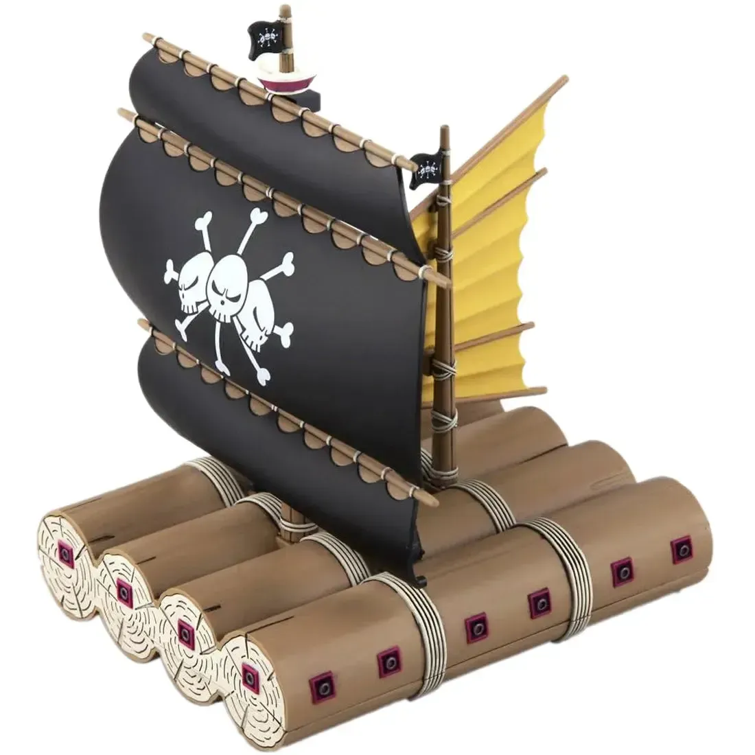 One Piece - Blackbeard [Marshall D. Teach] Raft Pirate Ship Figure Model Kit - Bandai Spirits - Grand Ship Collection Series - Image 3