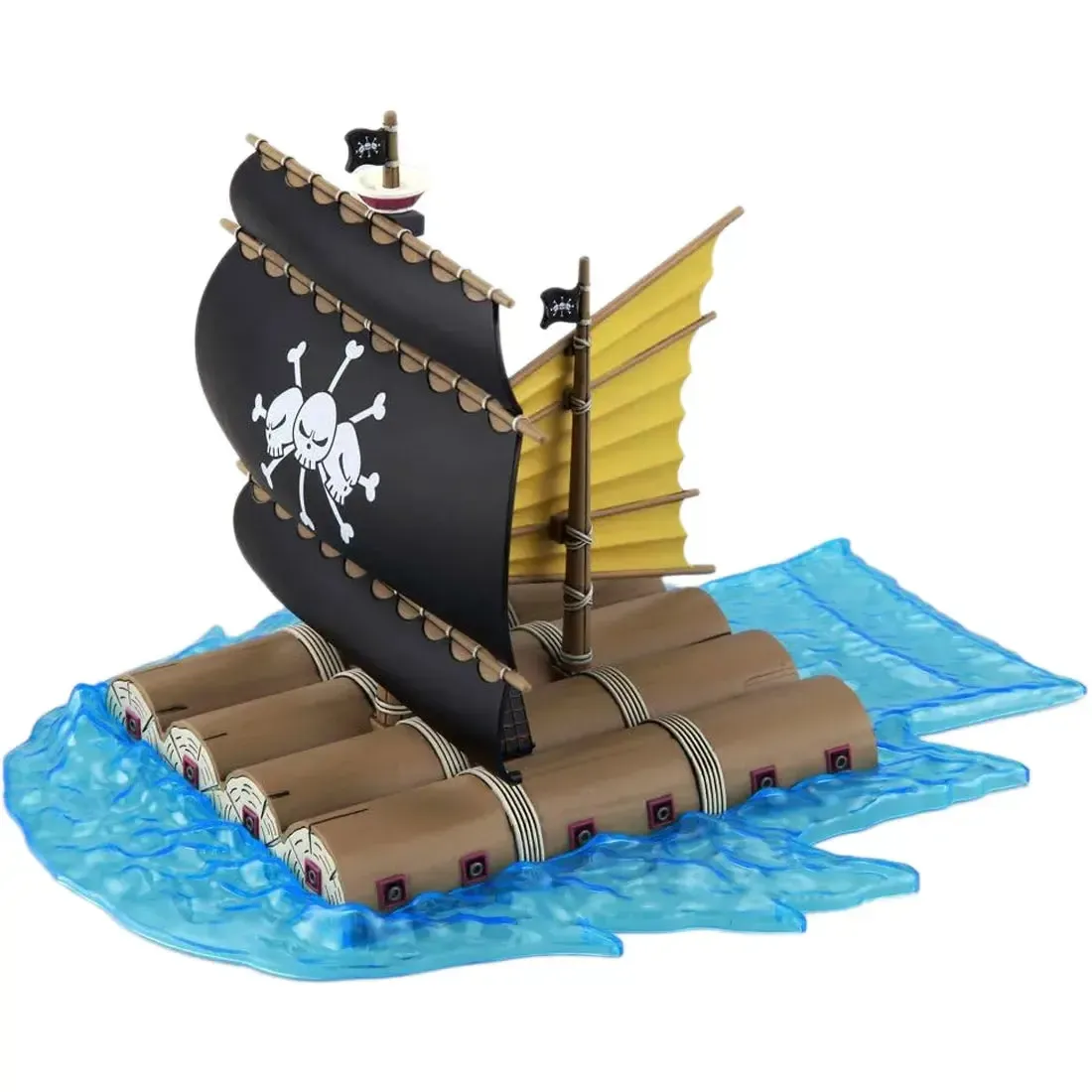 One Piece - Blackbeard [Marshall D. Teach] Raft Pirate Ship Figure Model Kit - Bandai Spirits - Grand Ship Collection Series - Image 4